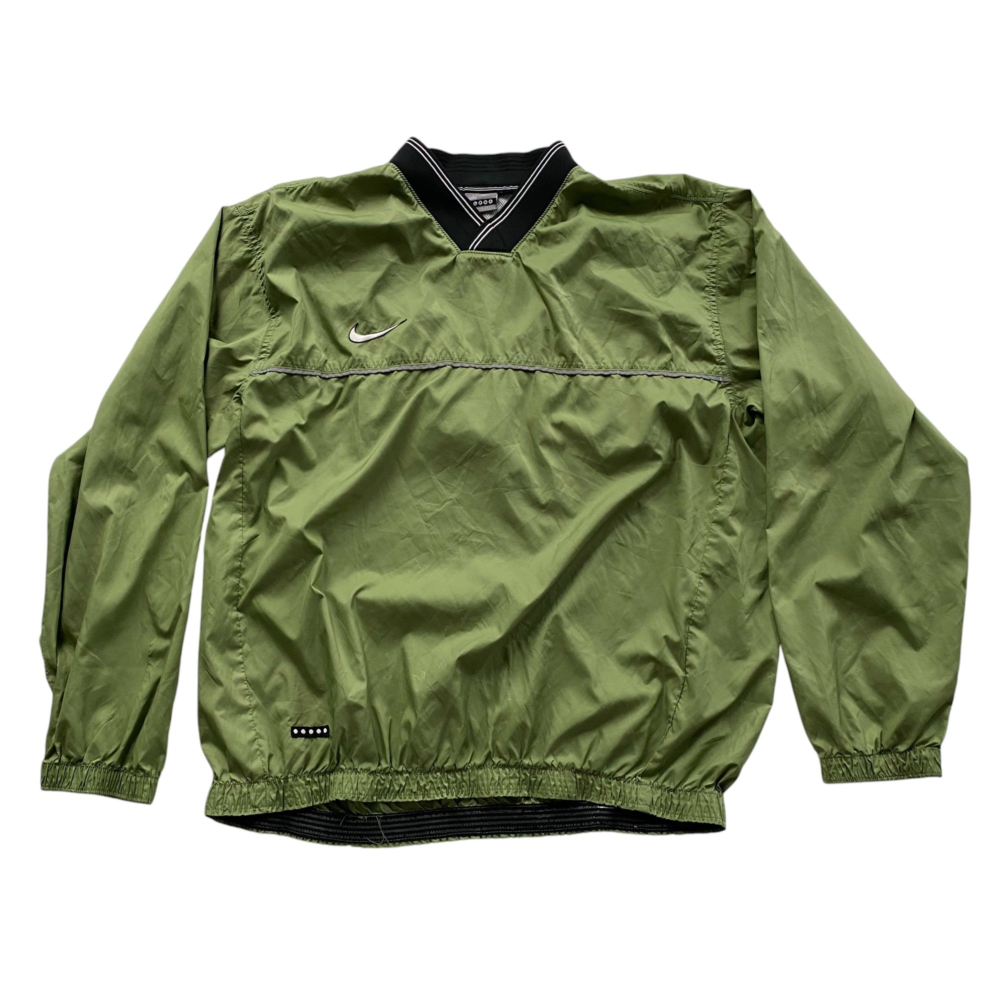 Vintage Nike Green Pull Over Windbreaker
