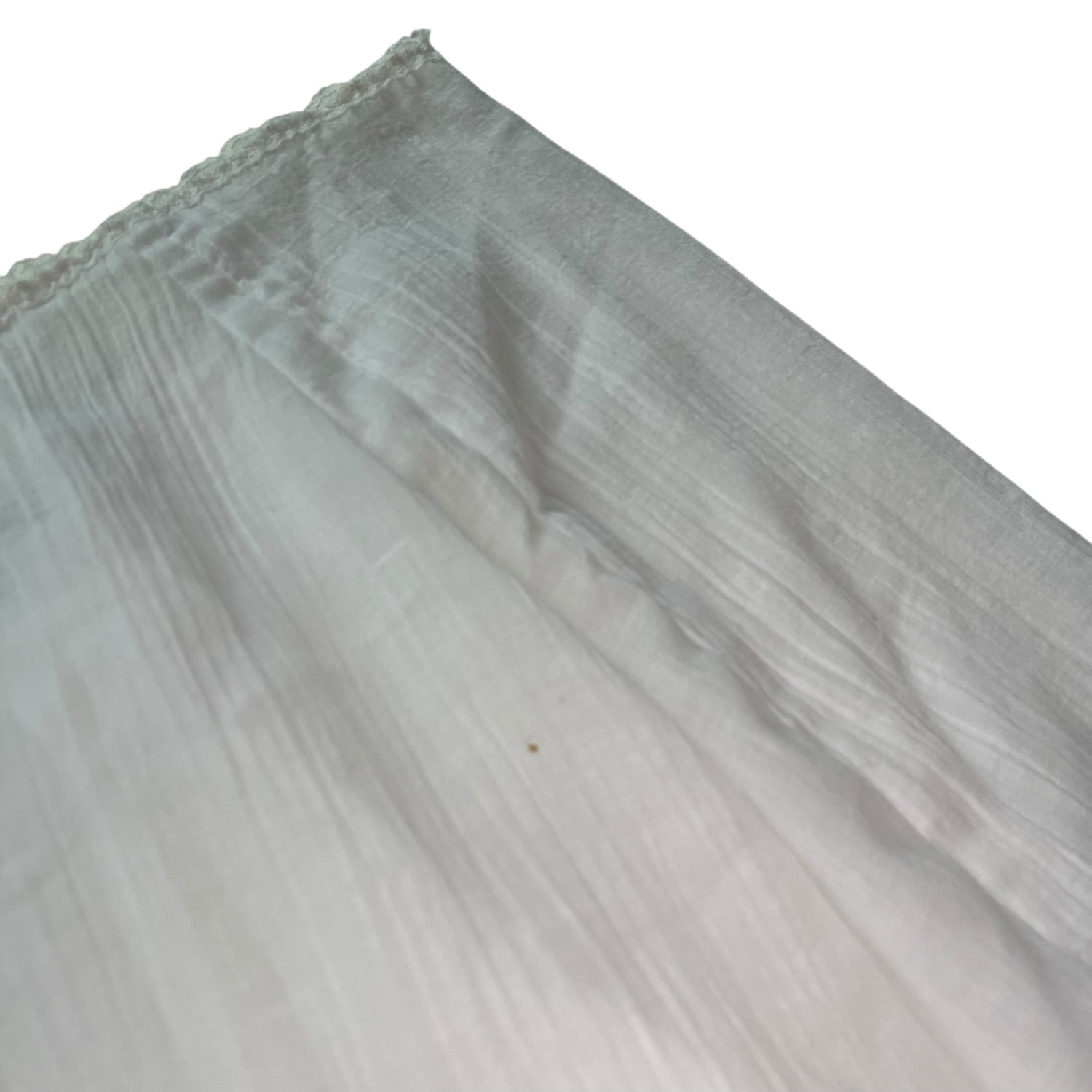 Vintage Linen Off Shoulder Blouse