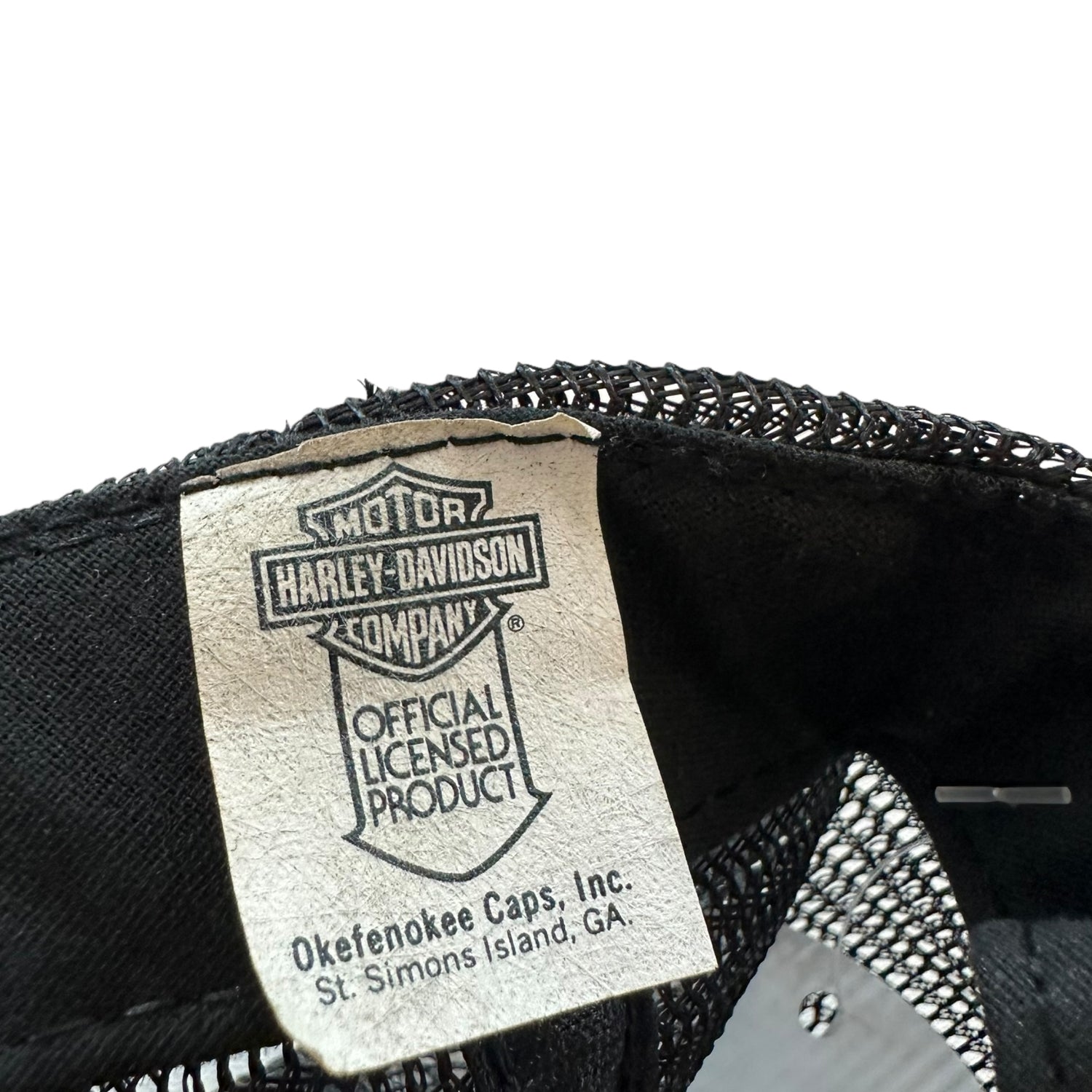 Vintage Harley Davidson Trucker Hat