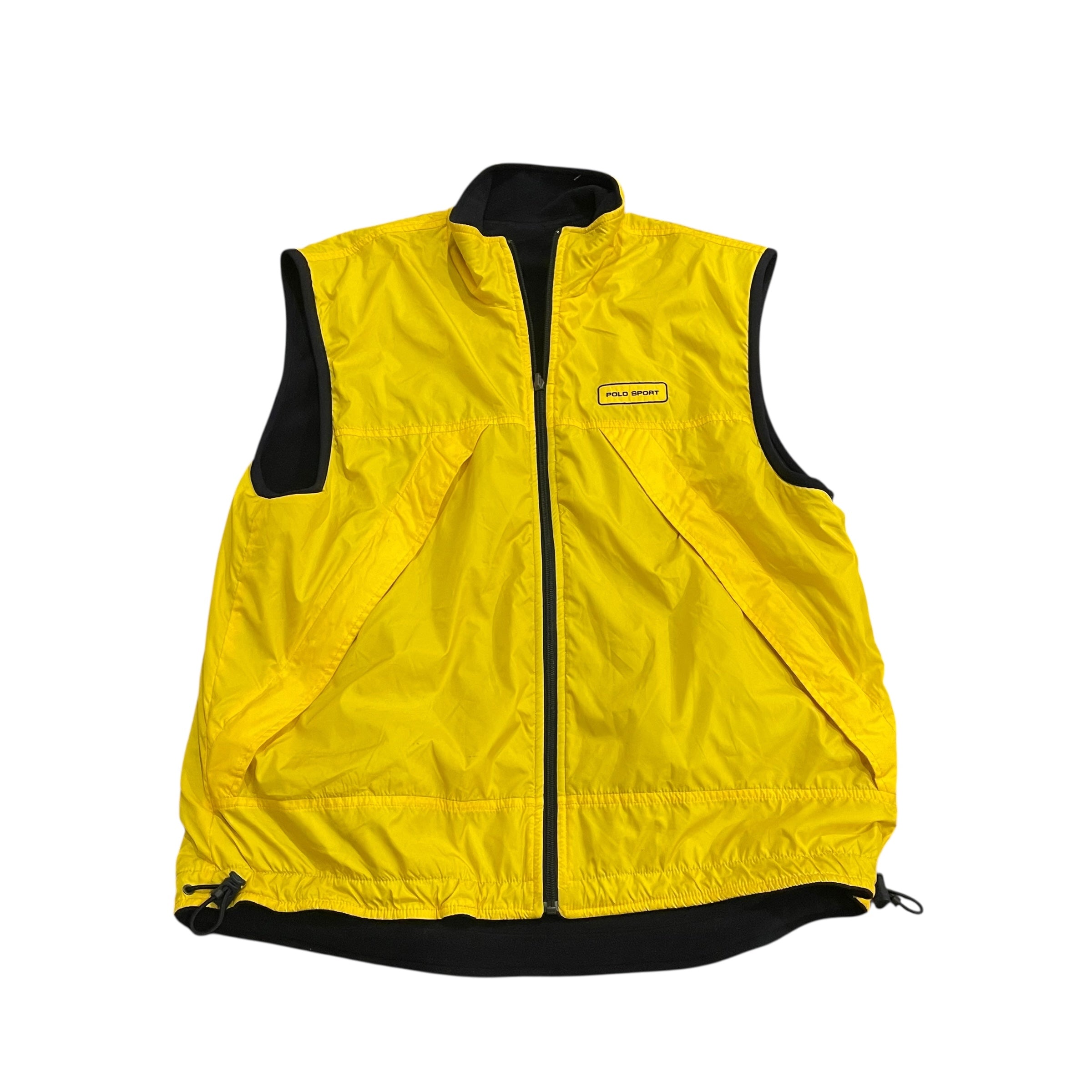 Y2K Polo Sport Reversible Fleece Athletic Vest