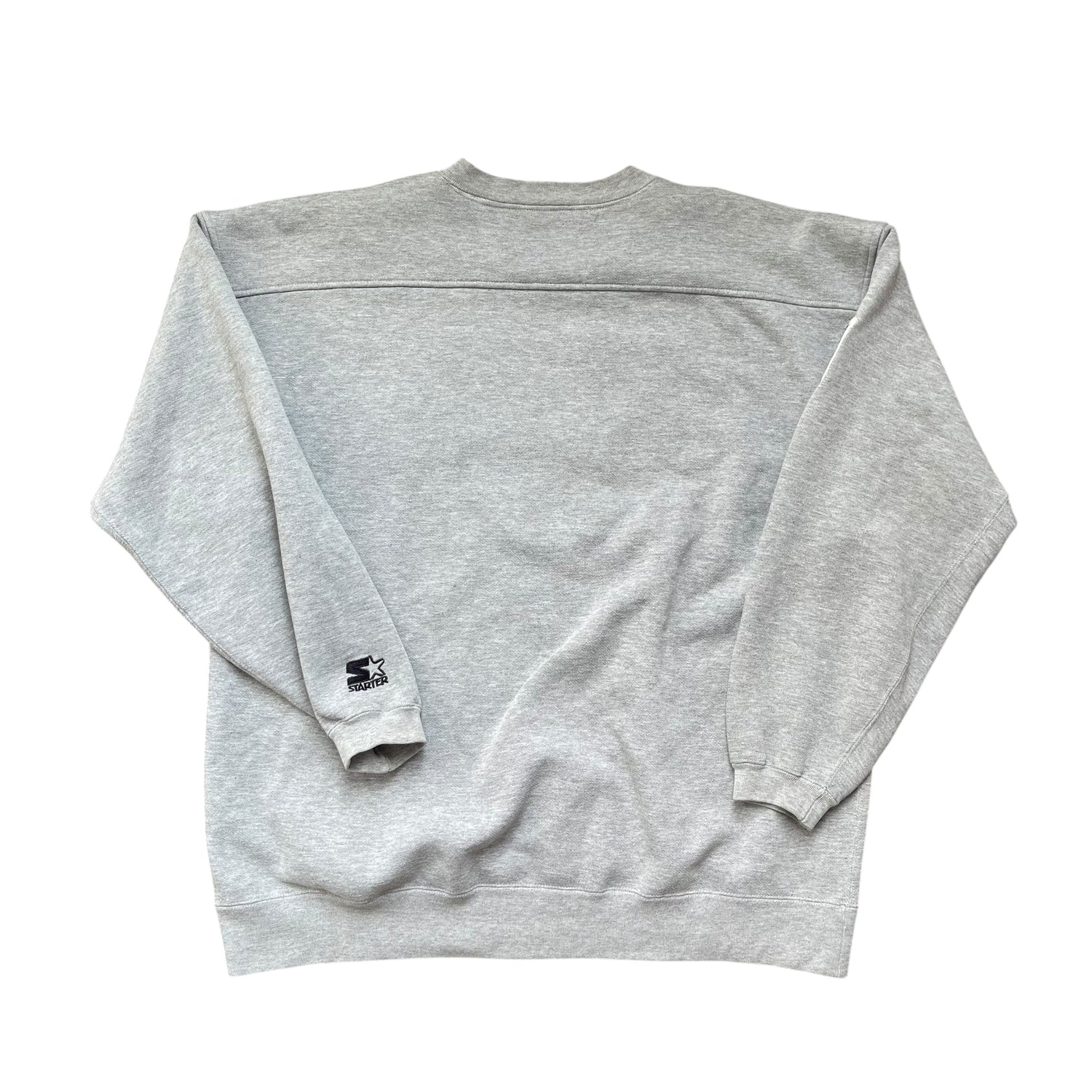 Vintage Starter San Francisco 49ers Gray Embroidered Sweatshirt