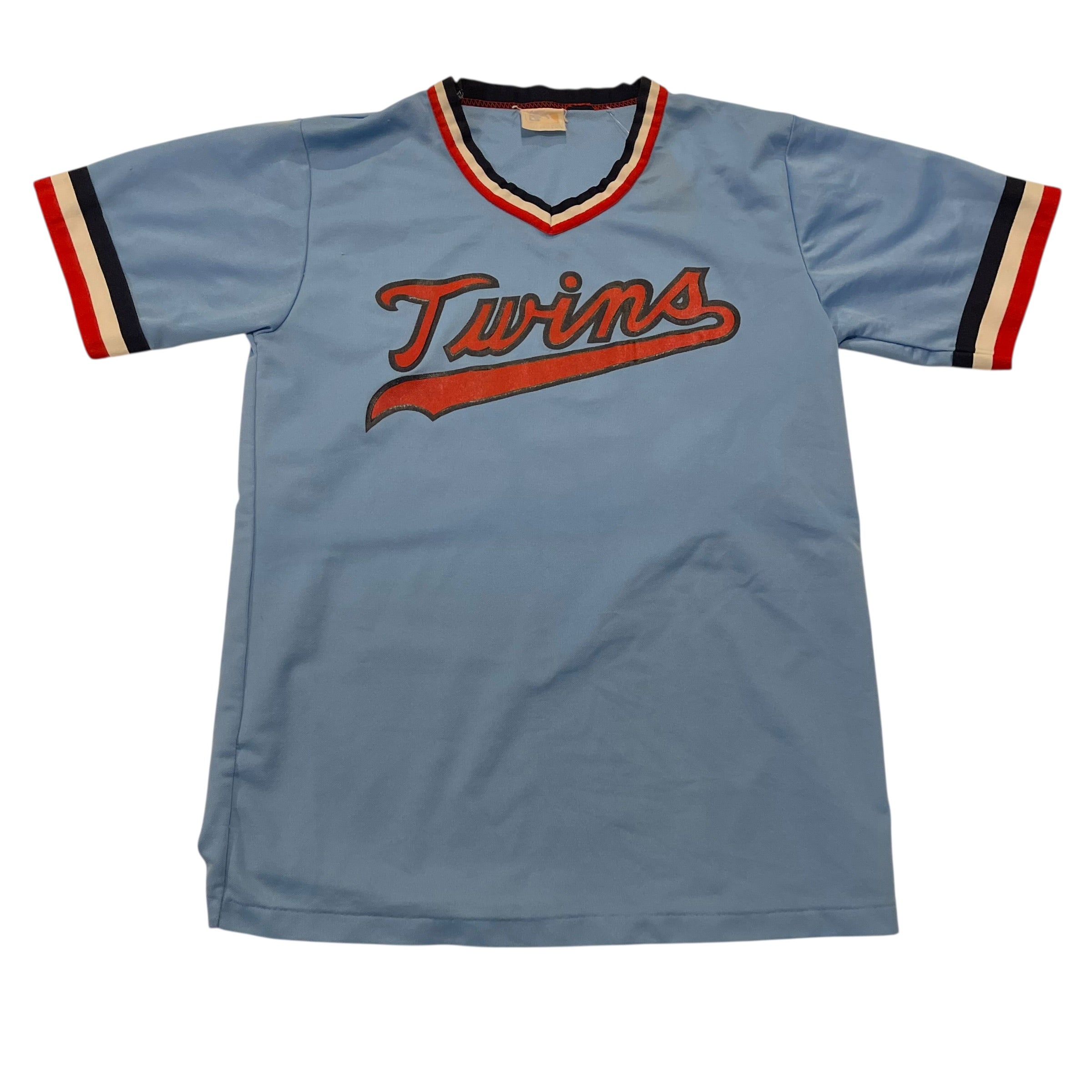 Vintage 80s Minnesota Twins Light Blue Jersey