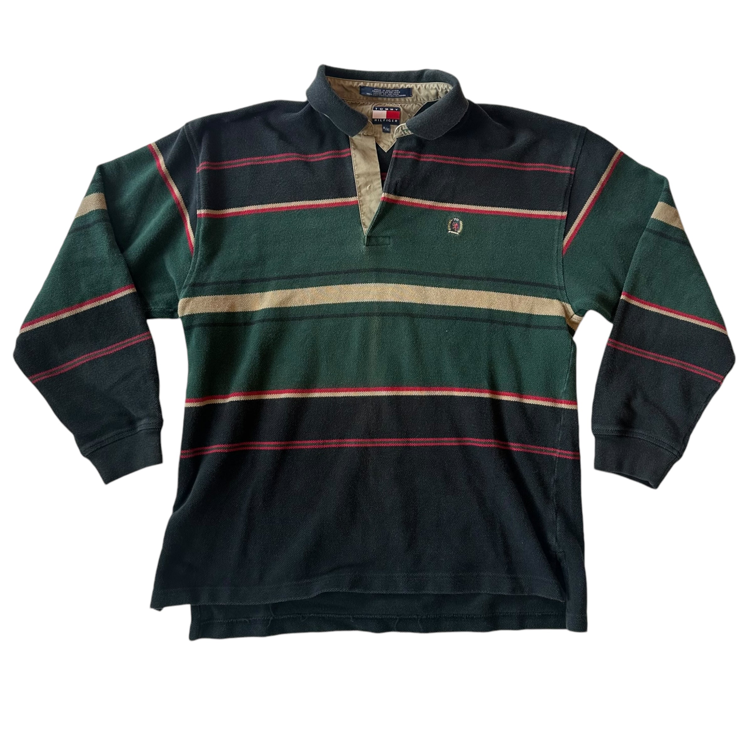 Vintage Tommy Hilfiger Long Sleeve Polo Shirt