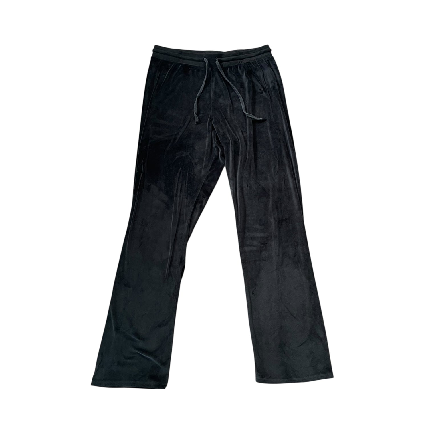 Y2K Juicy Couture Black Velour Sweatpants