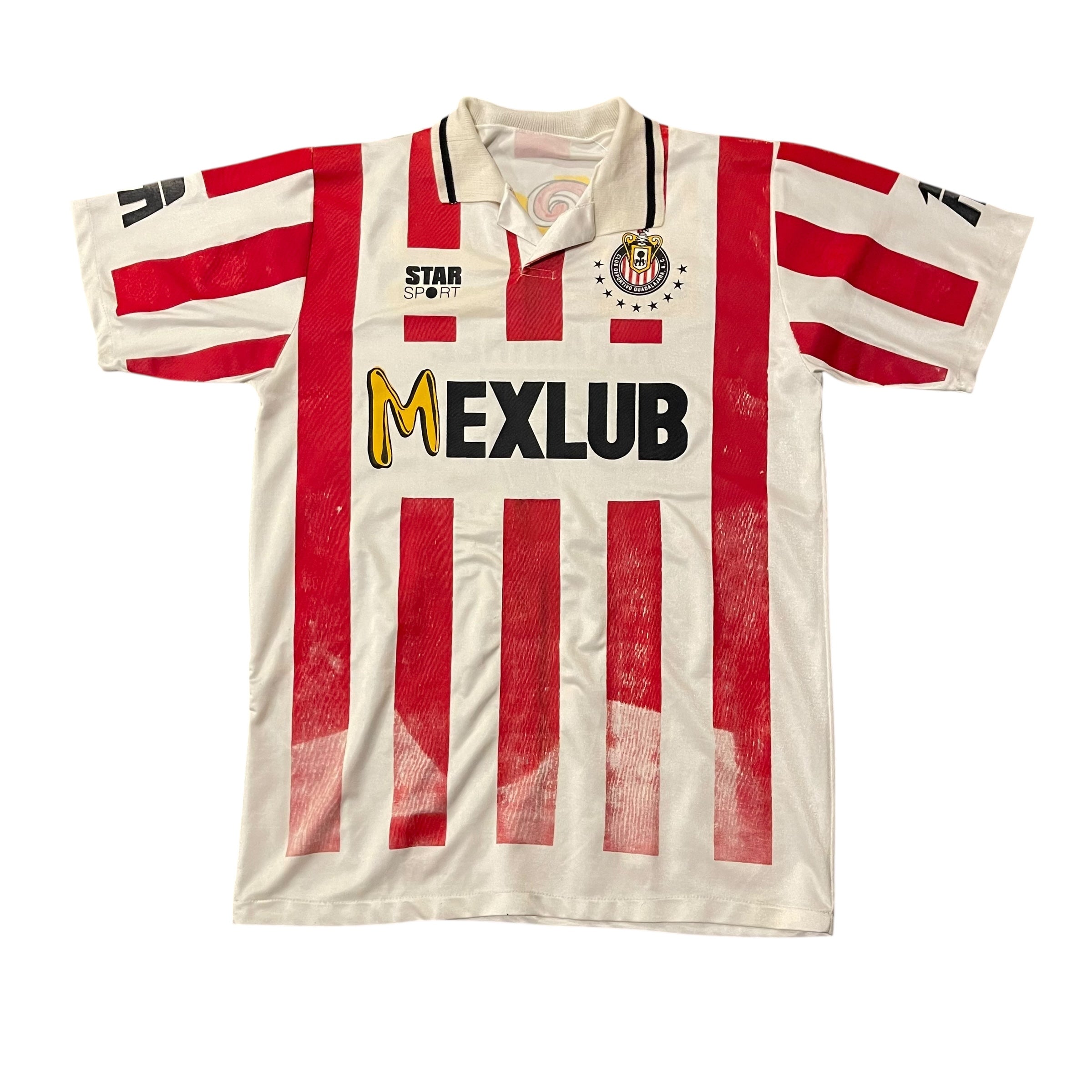 Vintage 1997-98 Chivas de Guadalajara Ramon Ramirez Replica Jersey