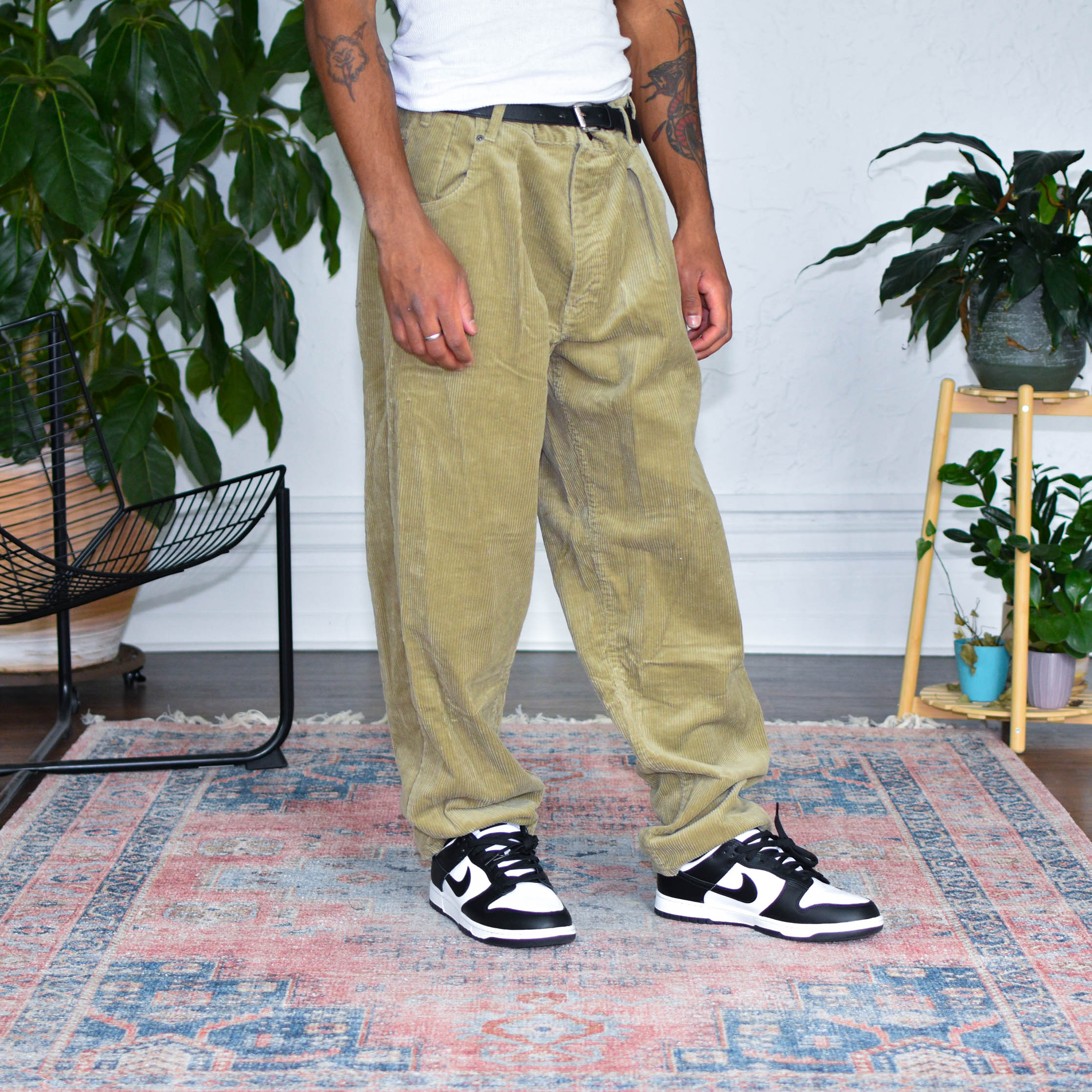 Vintage Arizona Jeans Co. Tan Corduroy Pants