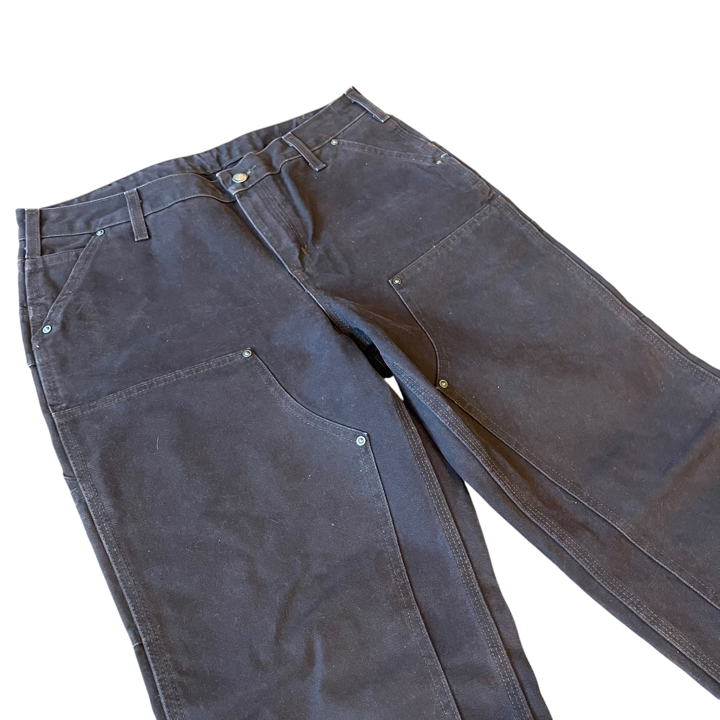 Vintage Femme Dark Brown Carhartt Double Knee Pants