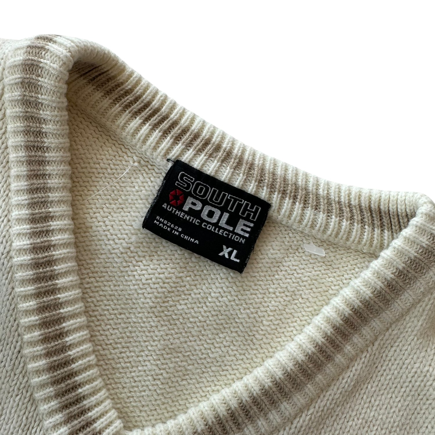 Y2k South Pole Knit Sweater Vest