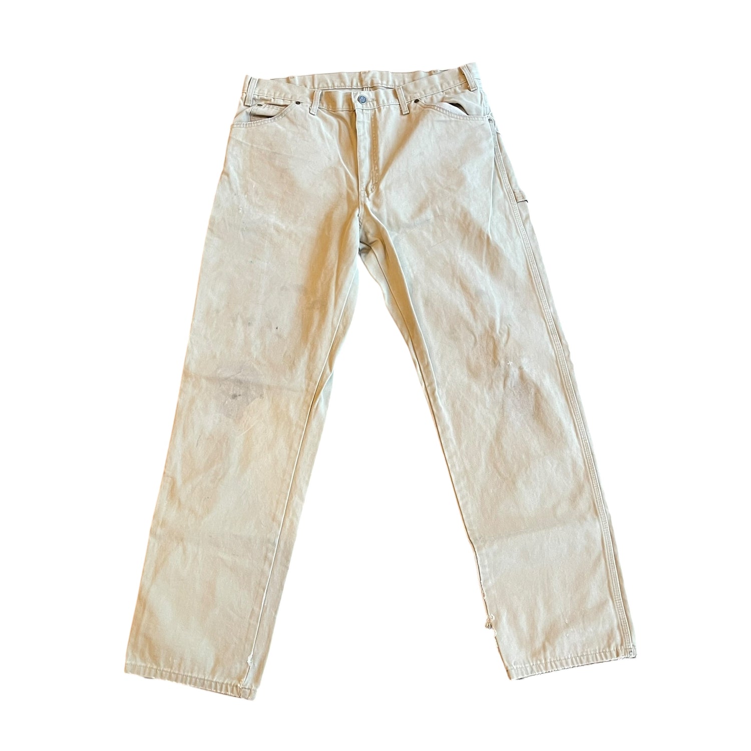 Vintage Distressed Carhartt Neutral Carpenter Pants