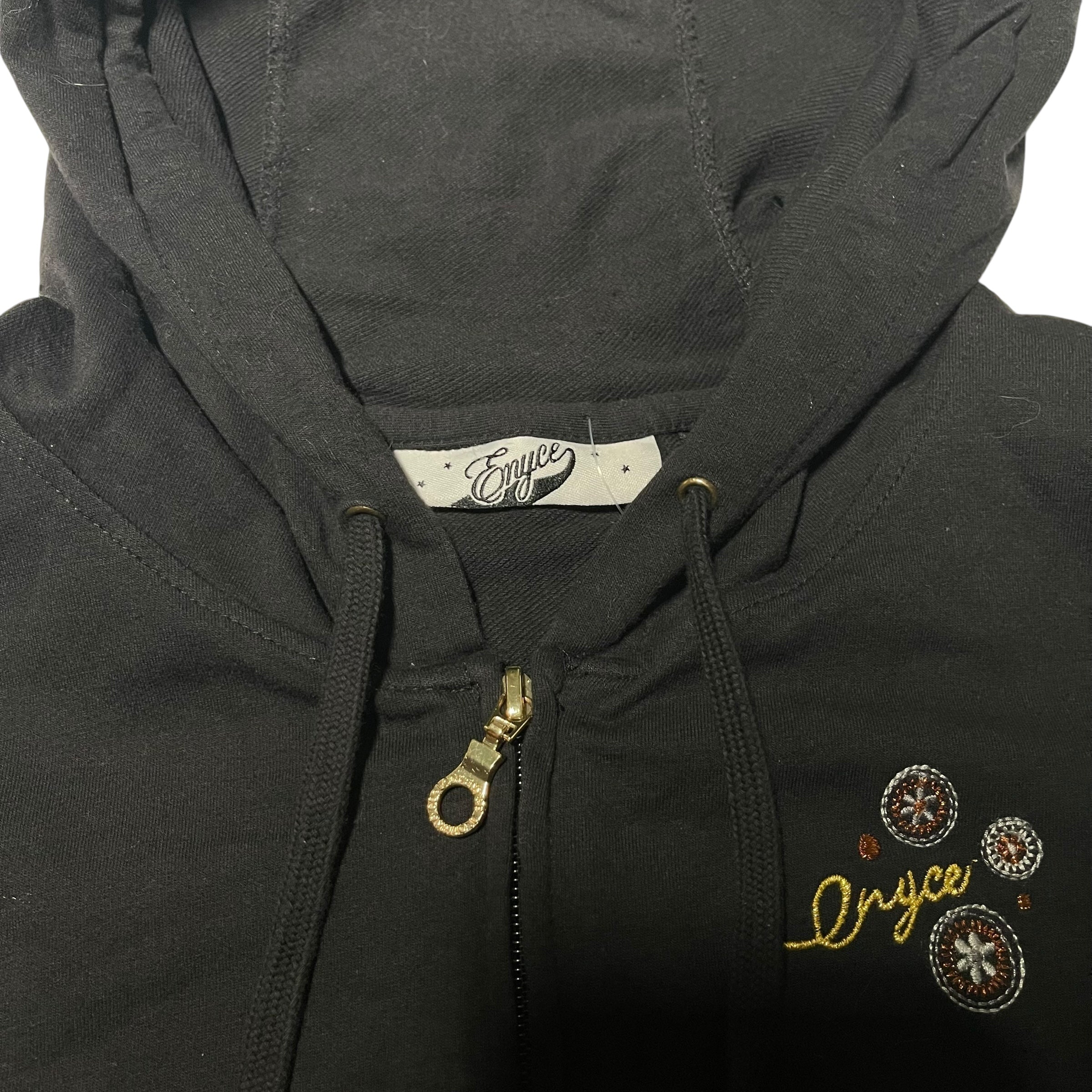 Vintage Y2K Enyce Cropped Hoodie