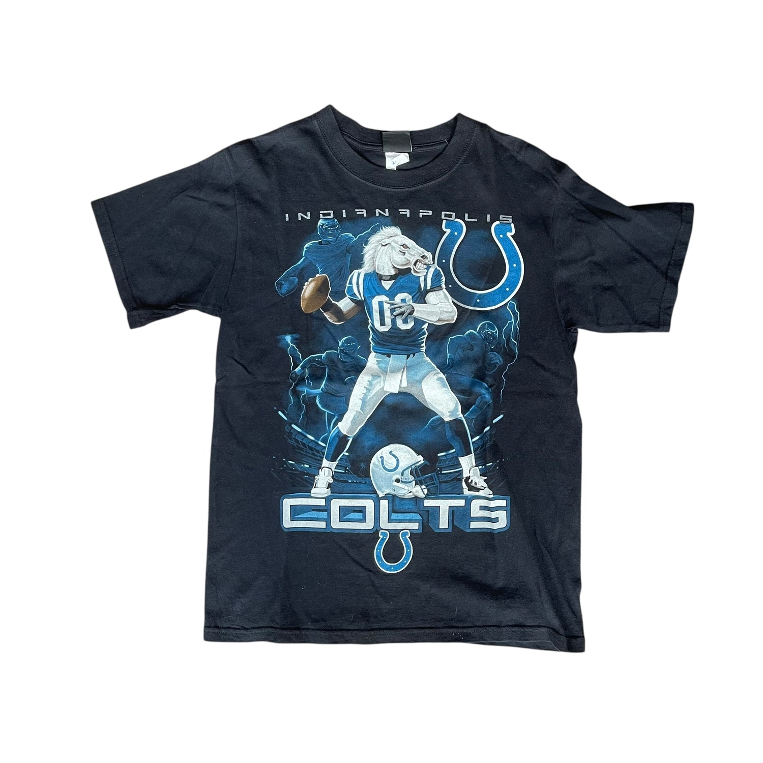 Vintage Indianapolis Colts Lightning Graphic T-Shirt