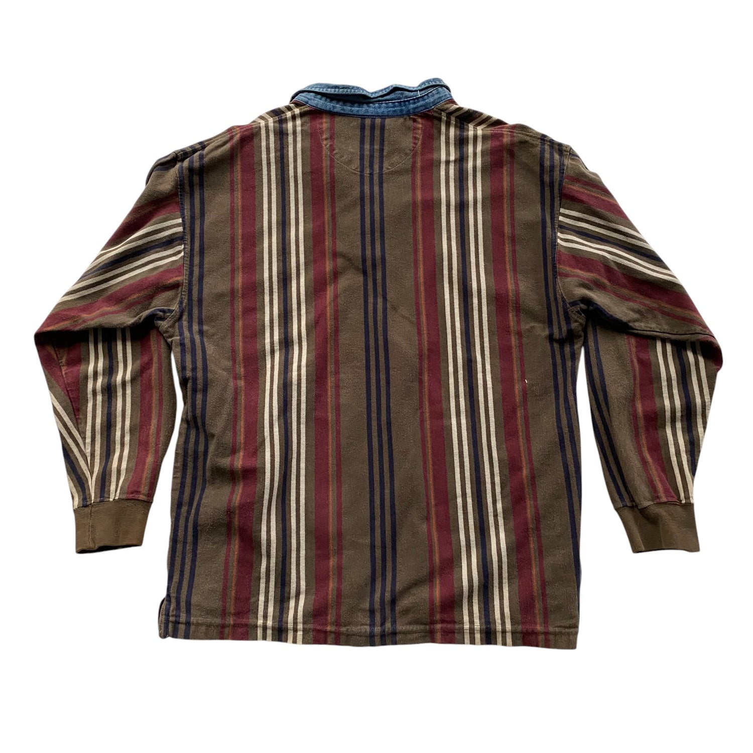 Vintage Chaps by Ralph Lauren Striped Polo