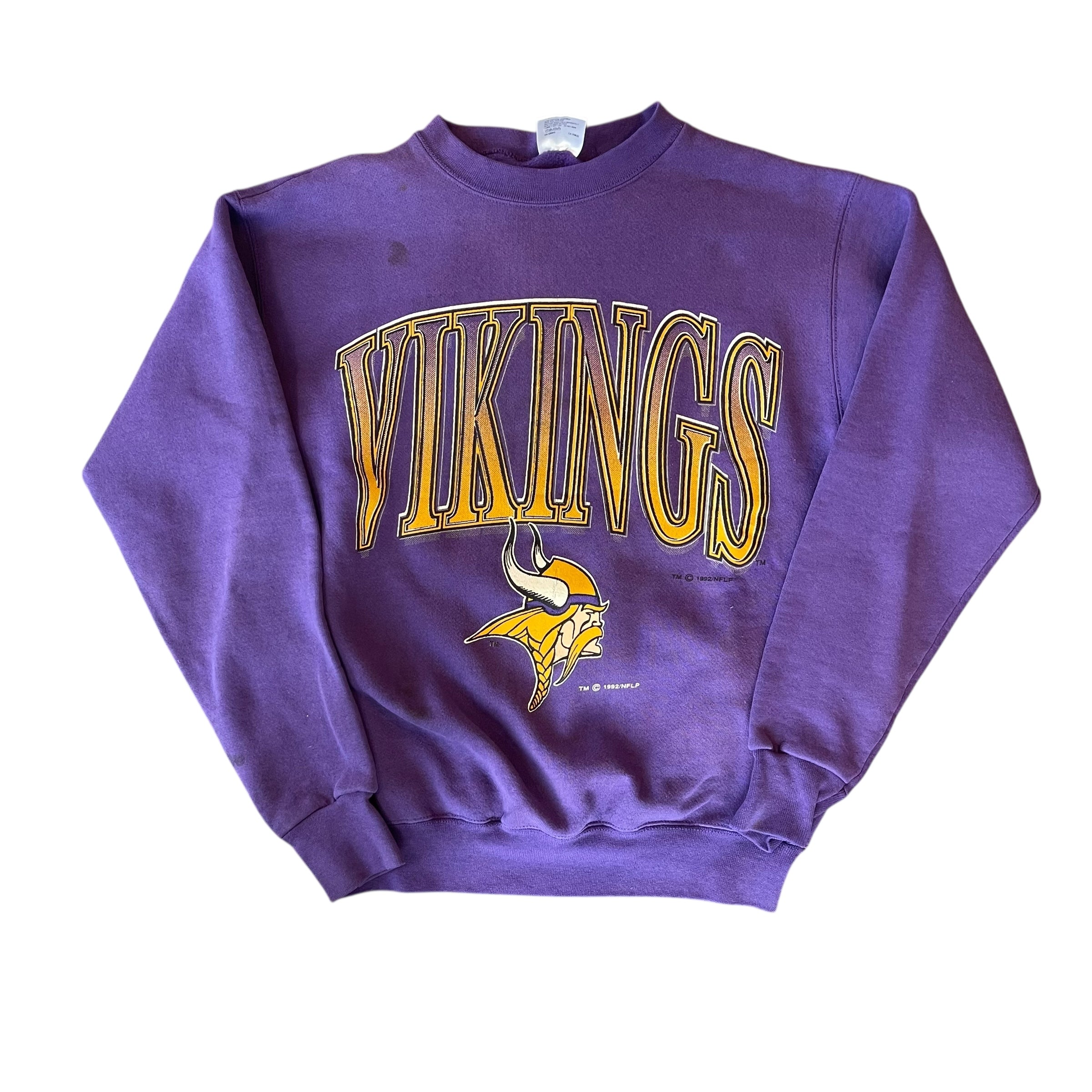 Vintage 1992 Minnesota Vikings Purple Sweatshirt