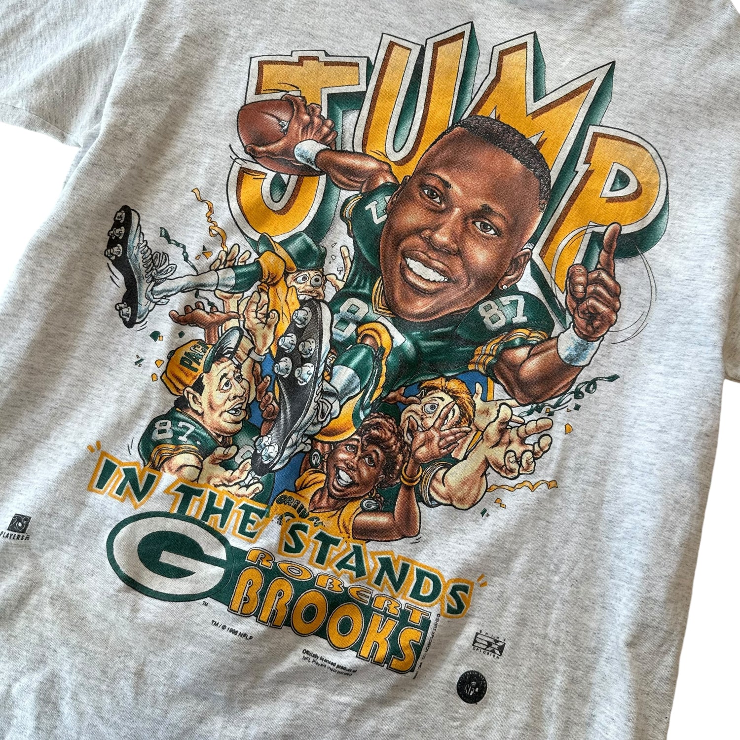 Vintage 1996 Green Bay Packers Robert Brooks T-Shirt