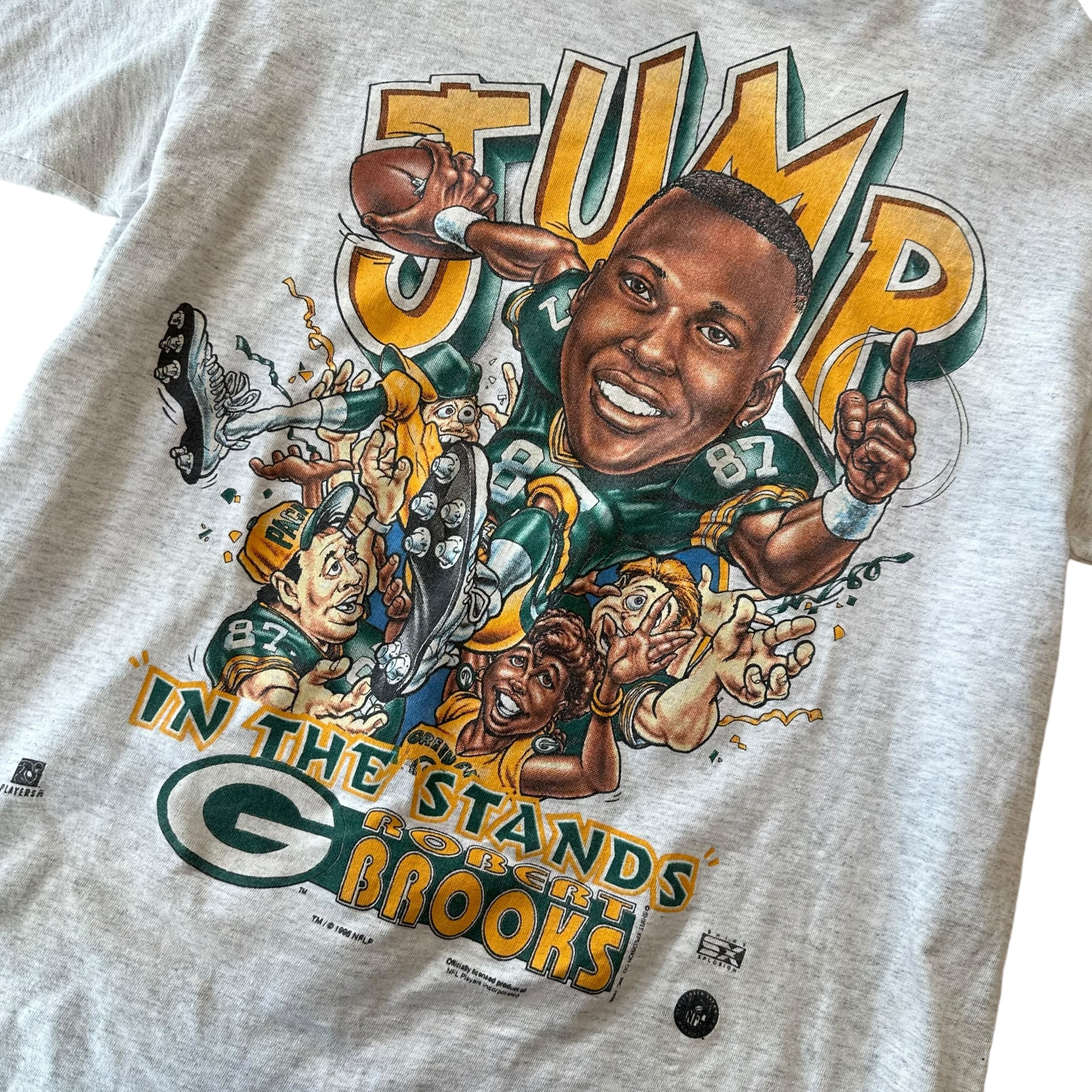 Vintage 1996 Green Bay Packers Robert Brooks T-Shirt