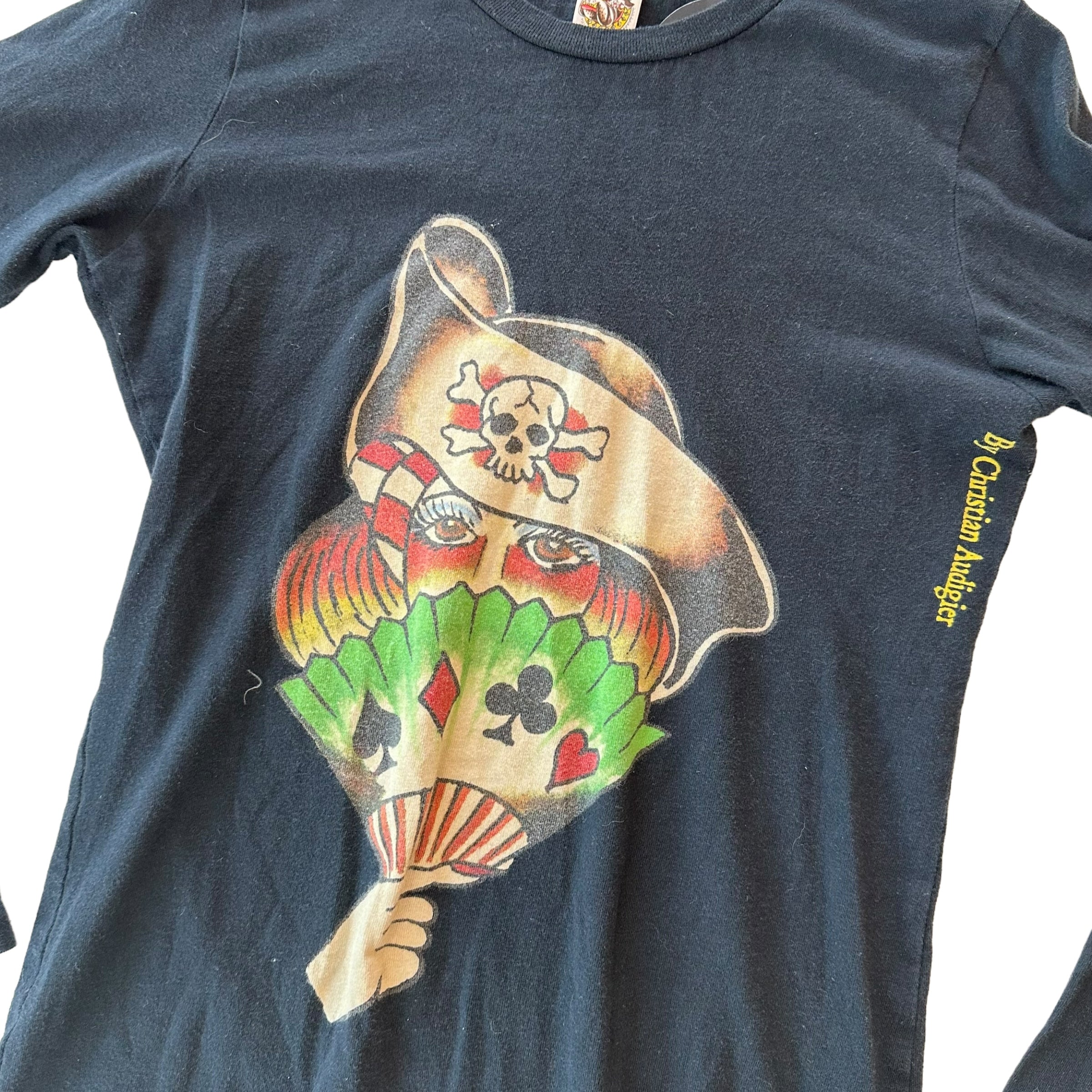 Y2k Ed Hardy Graphic Long Sleeve