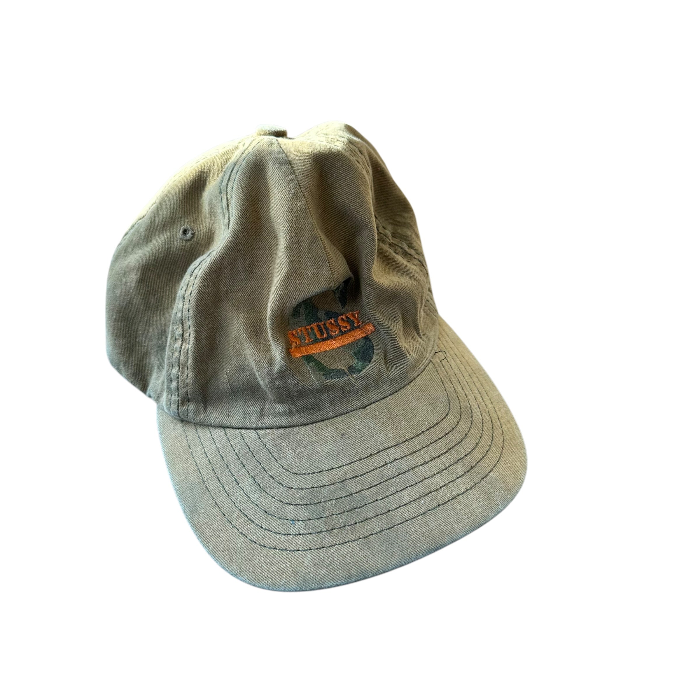Y2k Stussy Logo Hat