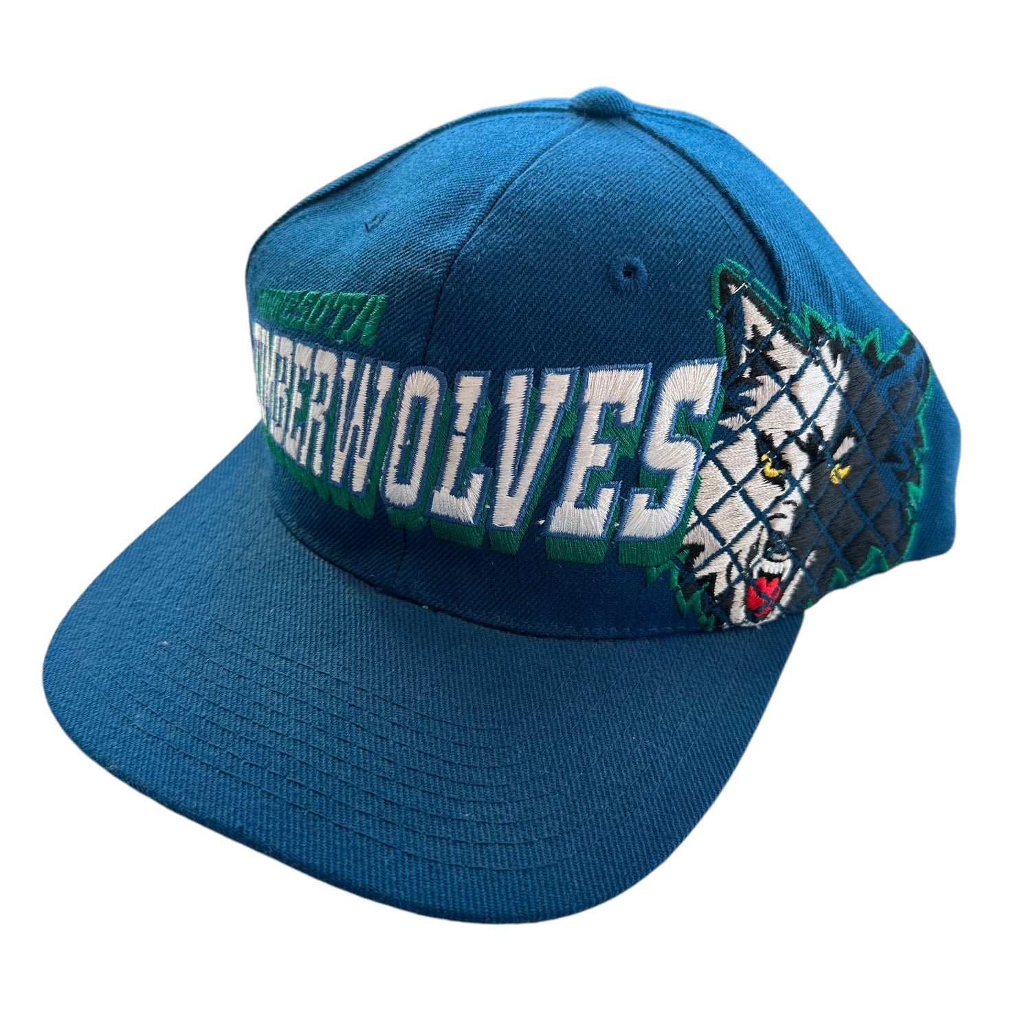 Vintage Minnesota Timberwolves Spell Out Hat