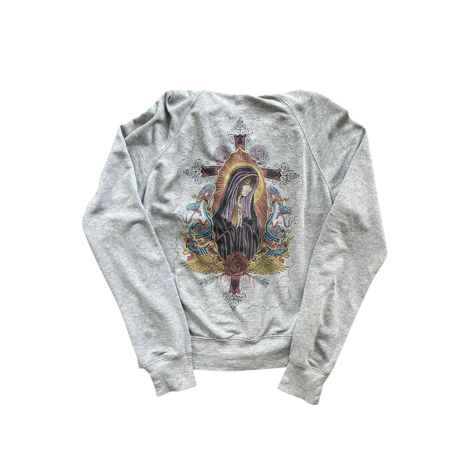 Y2K Our Lady Guadalupe Full-Zip Hoodie