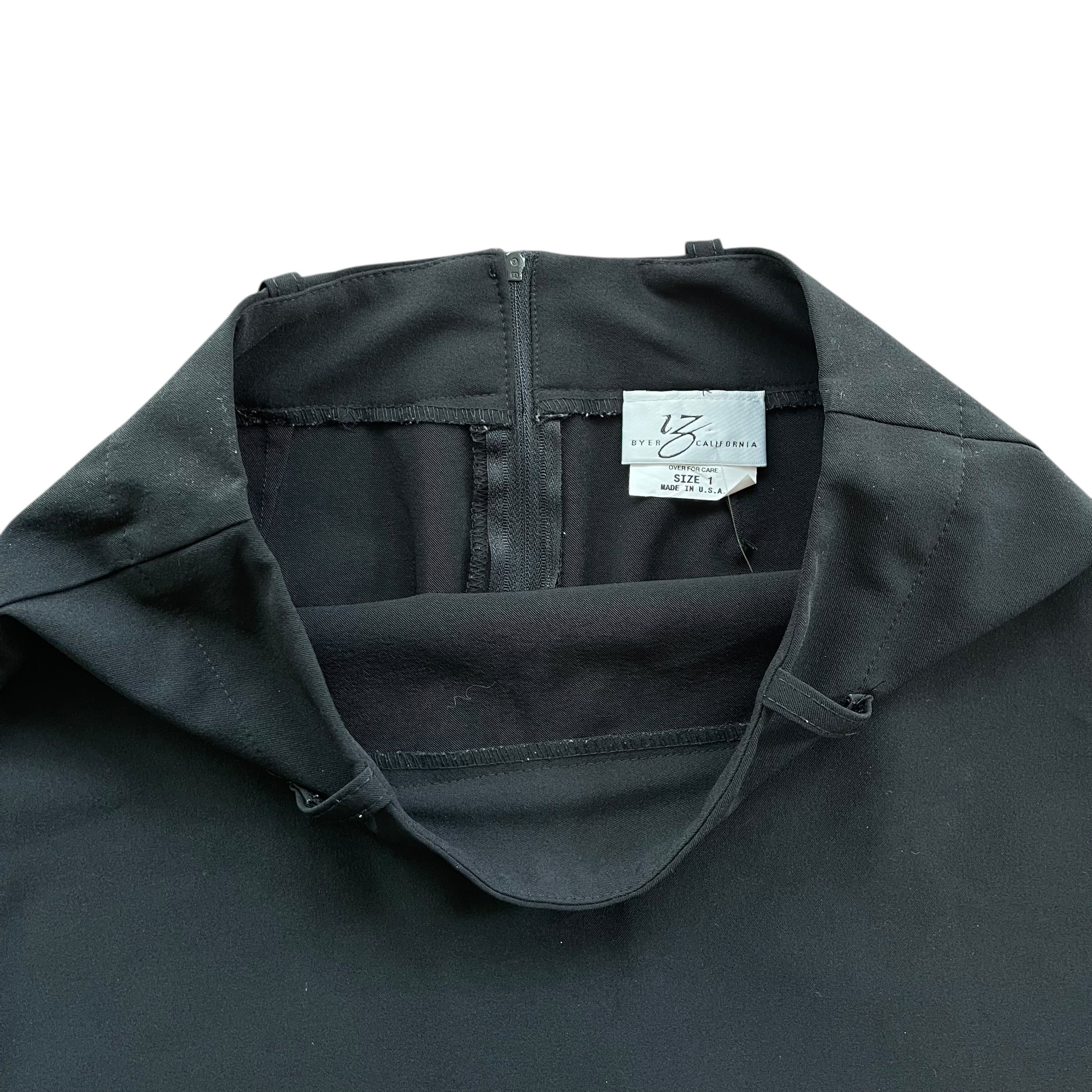 Y2K Byer California Black Skirt