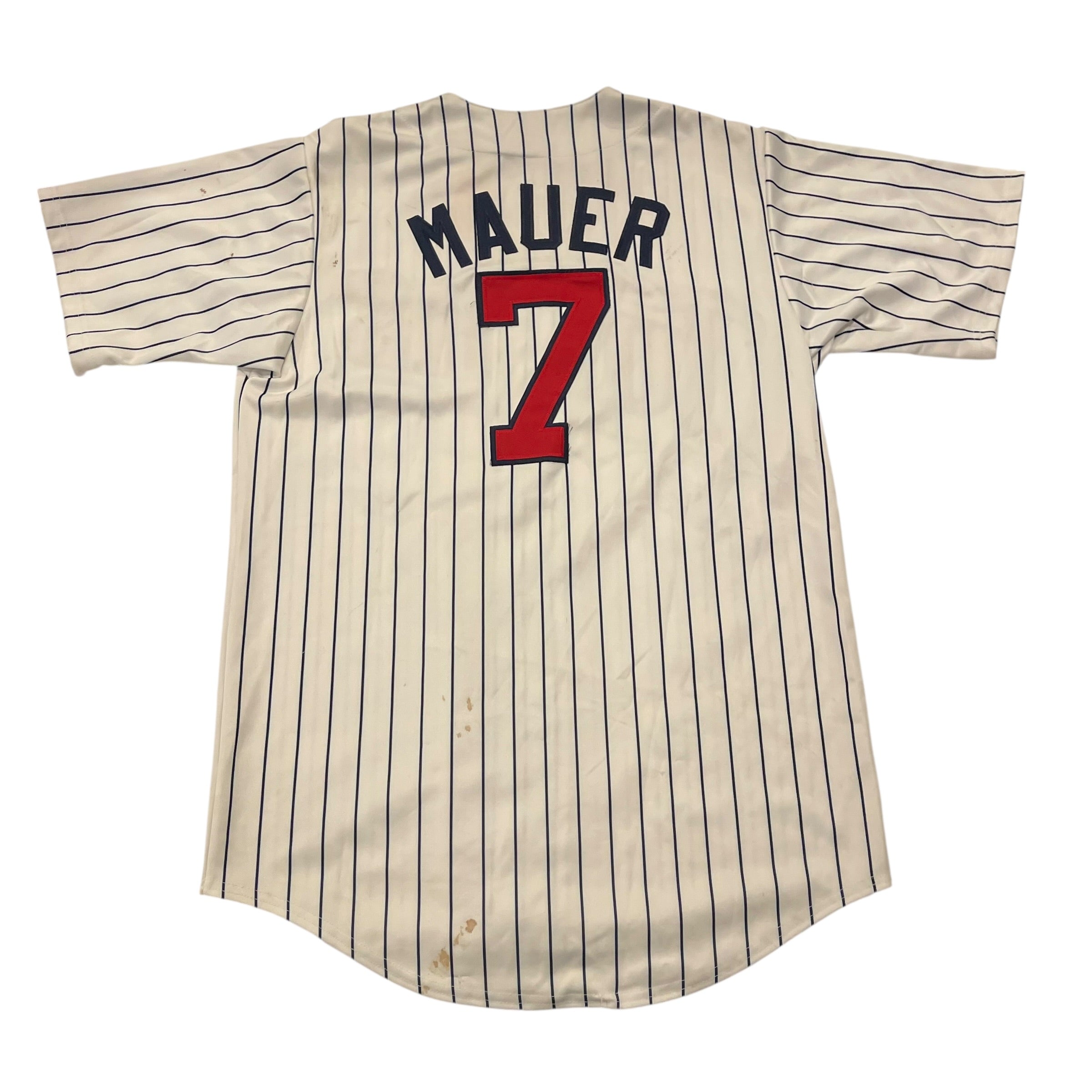 Vintage Minnesota Twins Joe Mauer Majestic Jersey