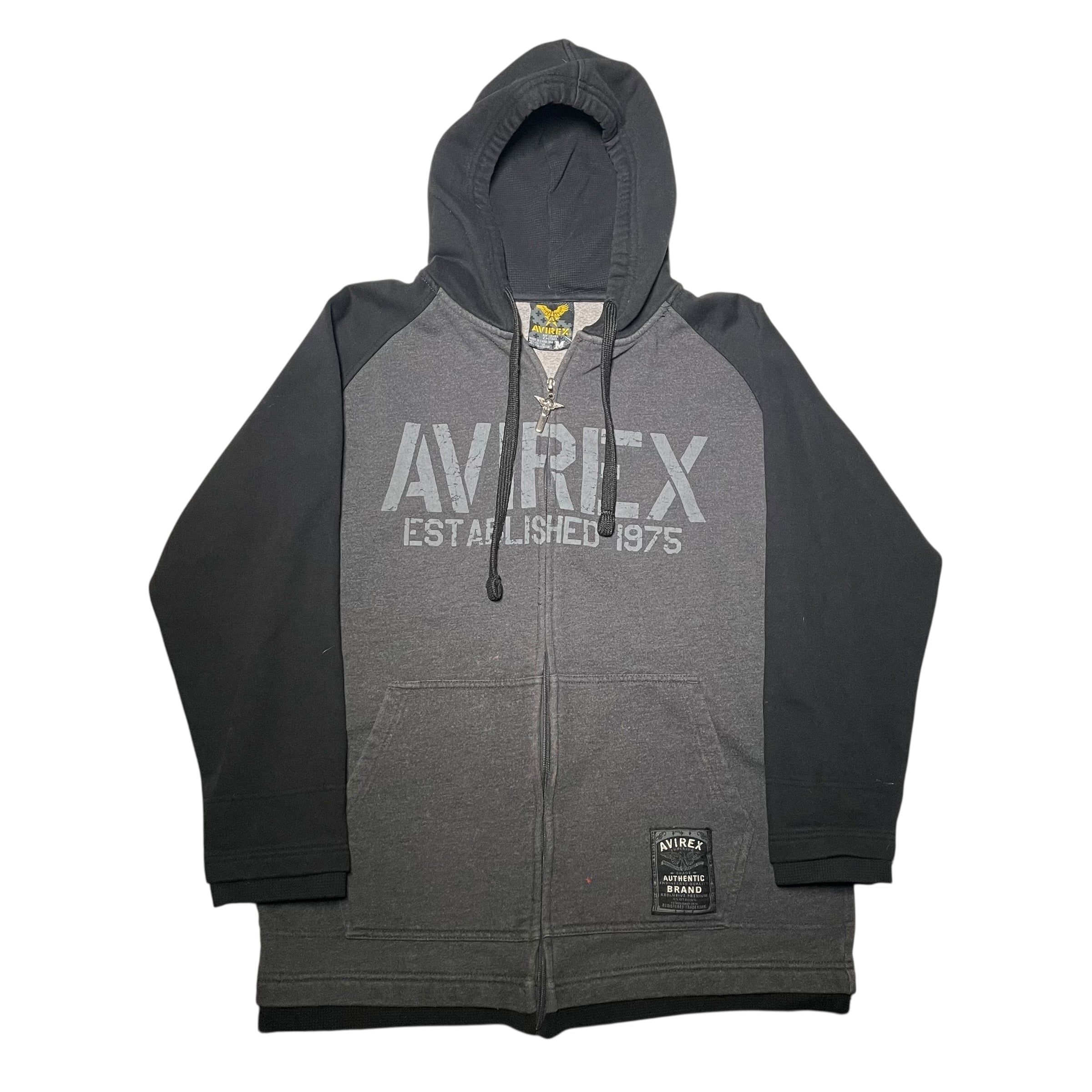 Vintage Y2K Avirex Zip-Up Hoodie