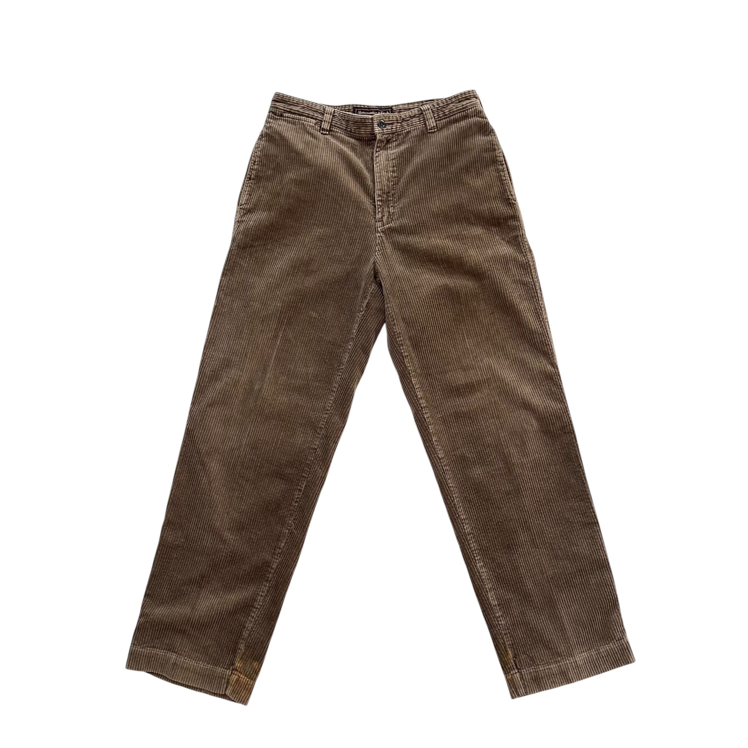 Vintage Abercrombie & Fitch Brown Corduroy Pants