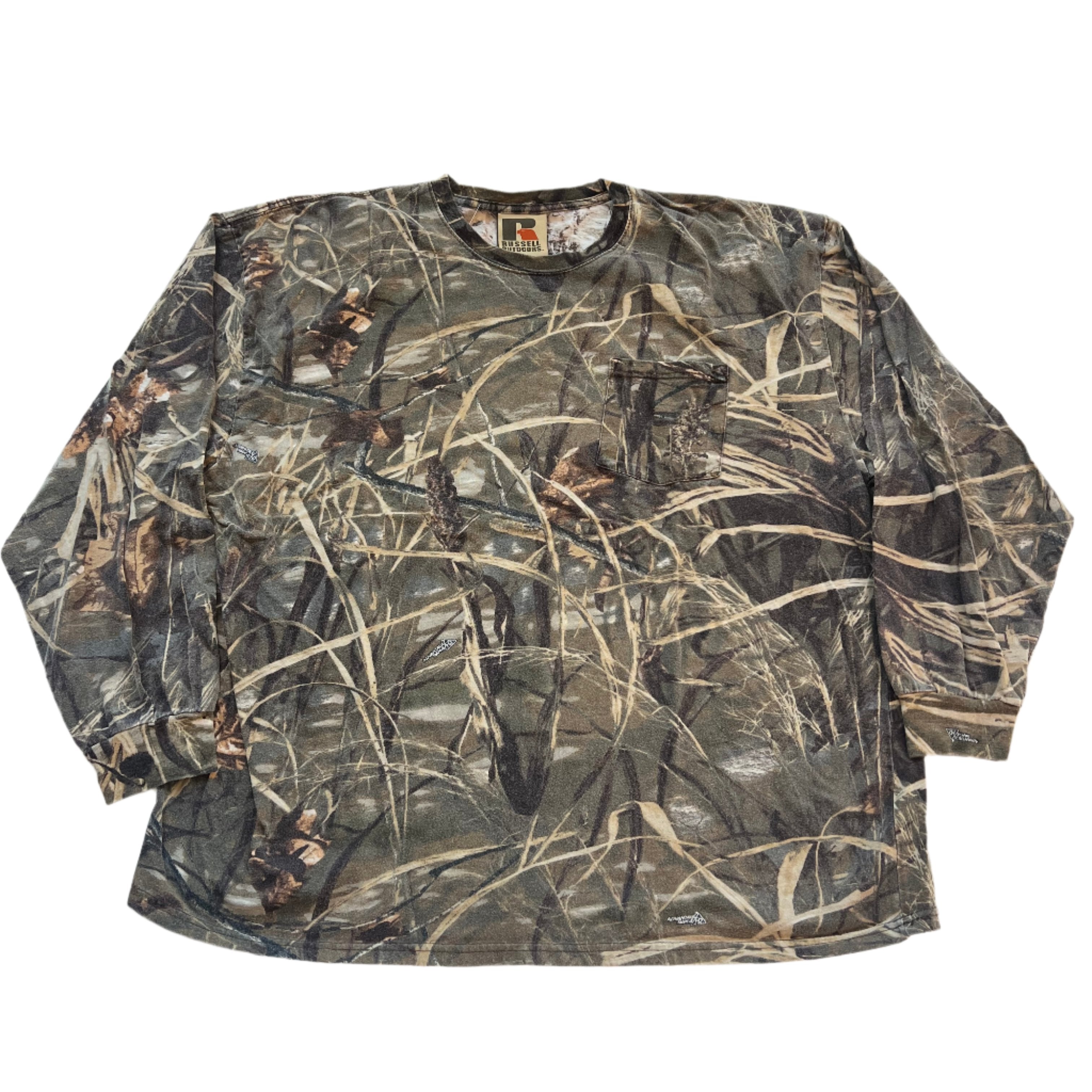 Vintage Russell Outdoors Camo Long Sleeve T-Shirt