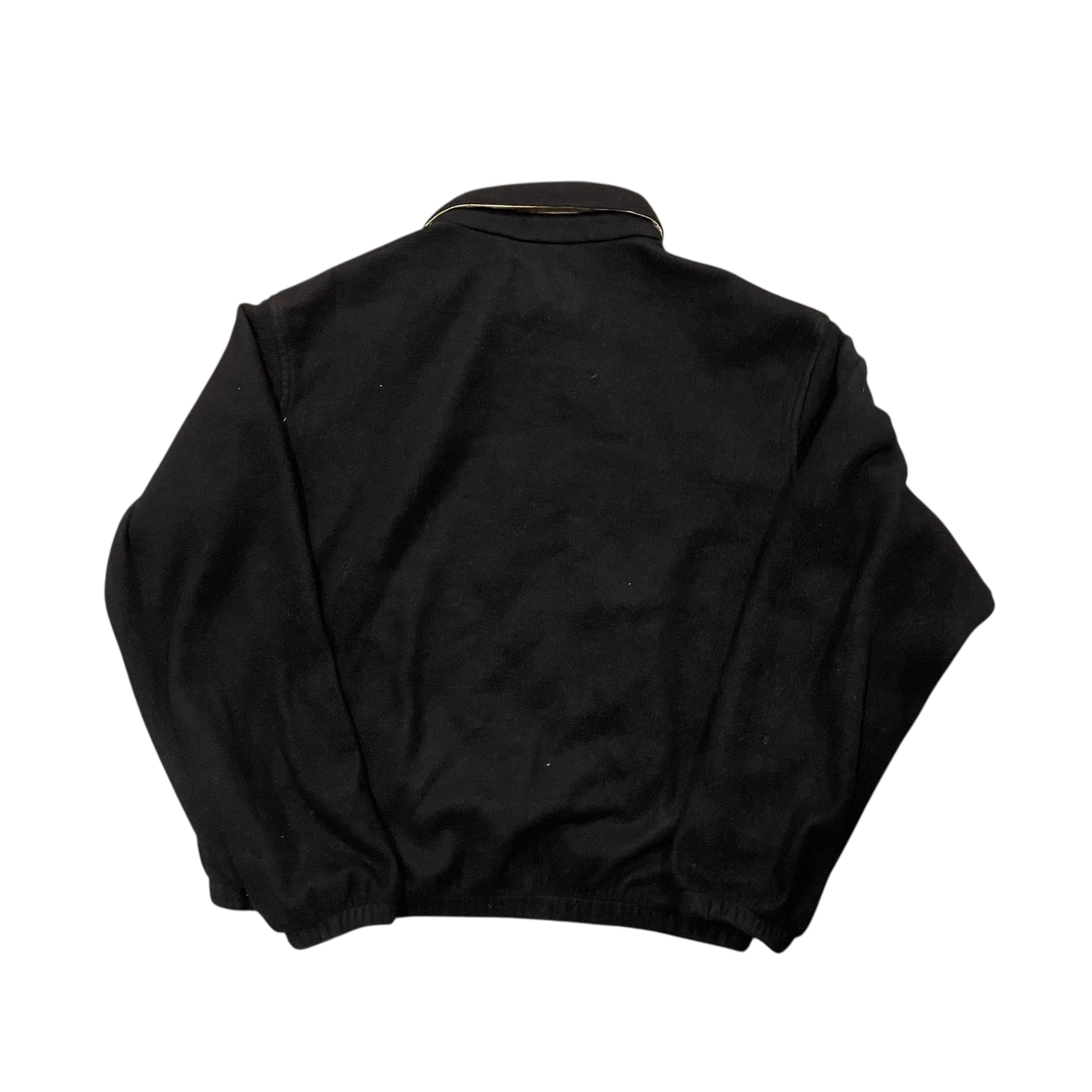 Y2K Polo Ralph Lauren Black Fleece Jacket