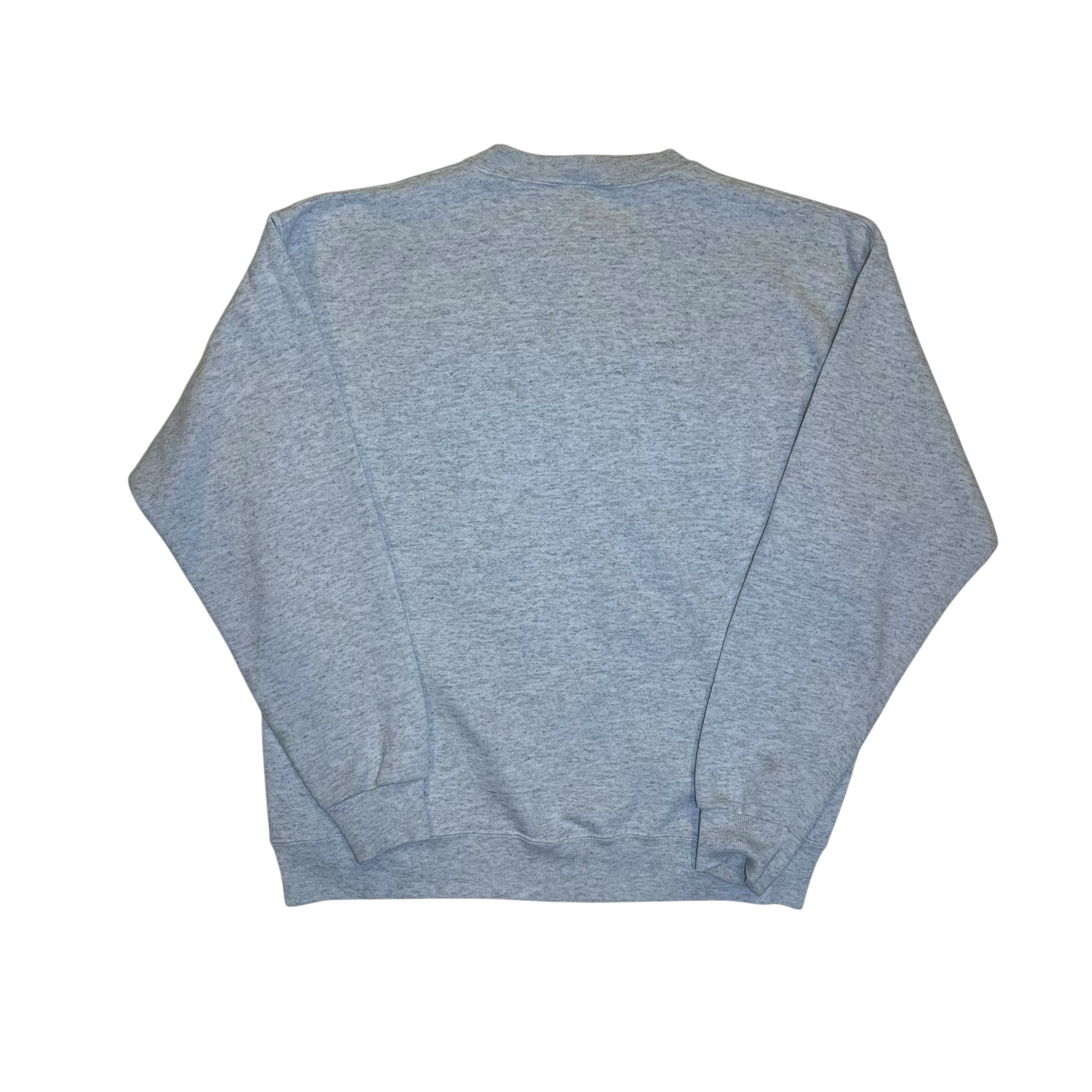 Vintage University of Iowa Hawkeyes Football Gray Crewneck