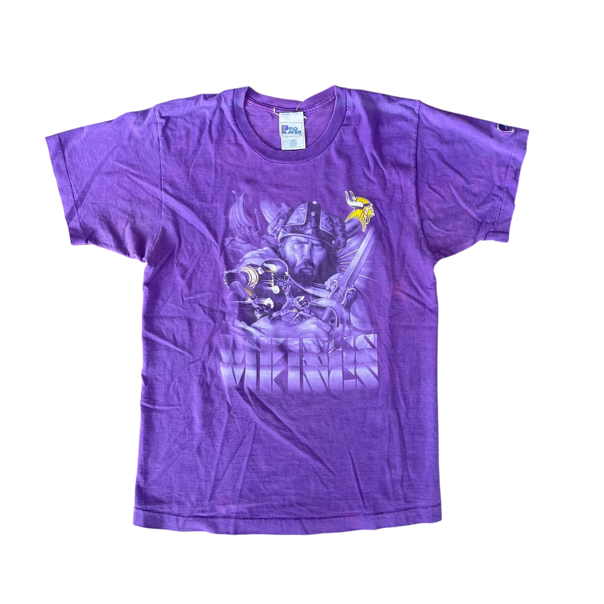 Vintage Minnesota Vikings Pro Player Graphic T-Shirt