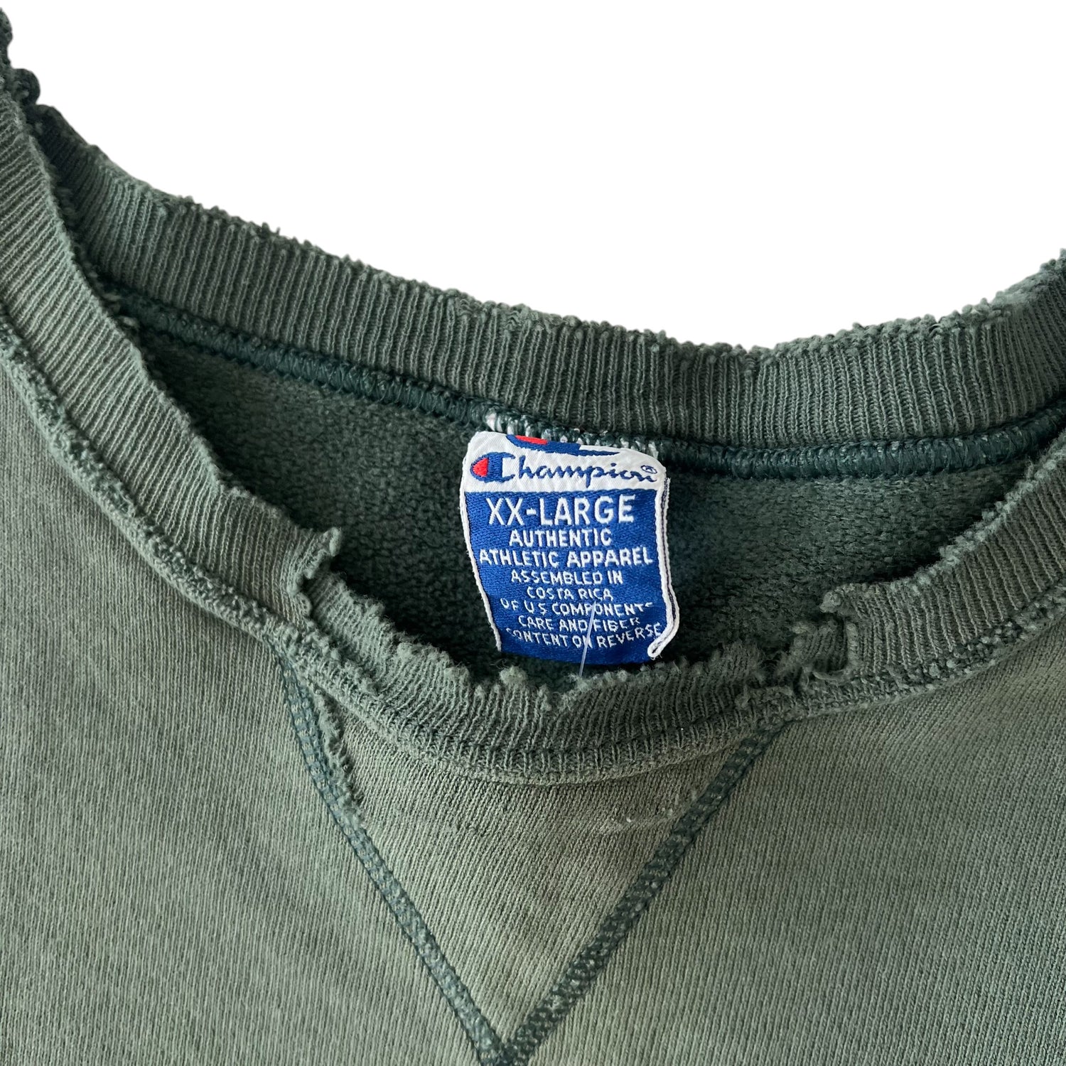 Vintage Champion Green Crewneck