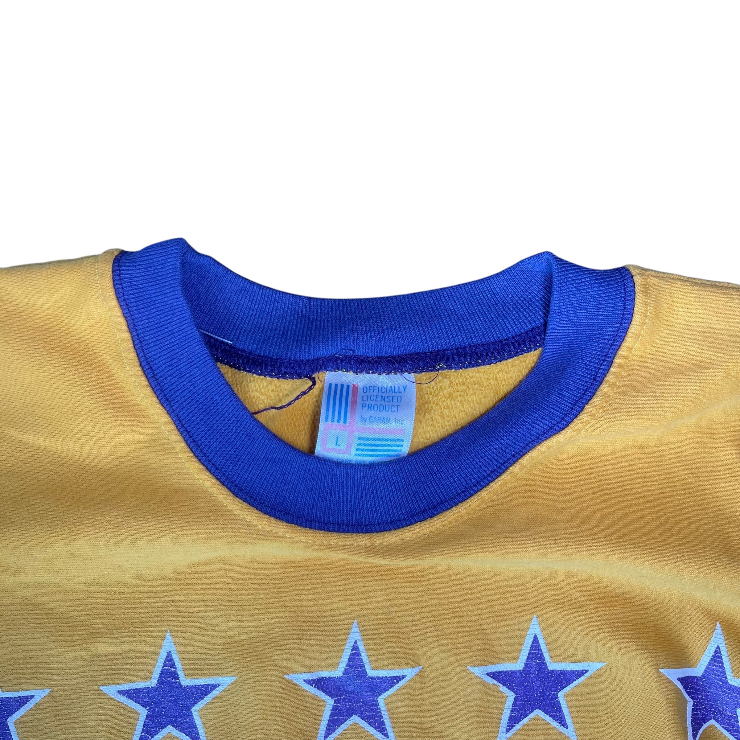 Vintage 90s Minnesota Vikings All-Over-Print Sweatshirt
