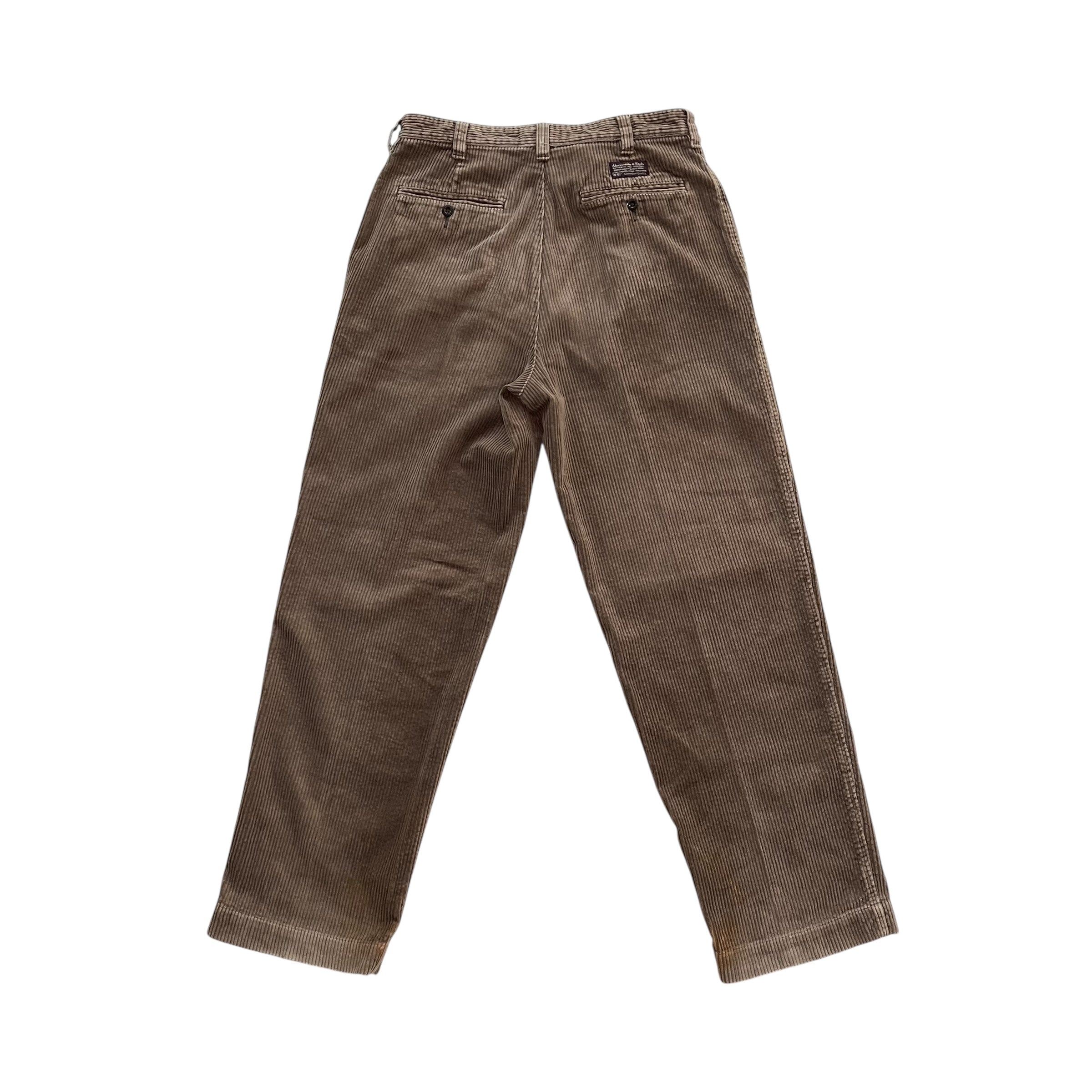 Vintage Abercrombie & Fitch Brown Corduroy Pants