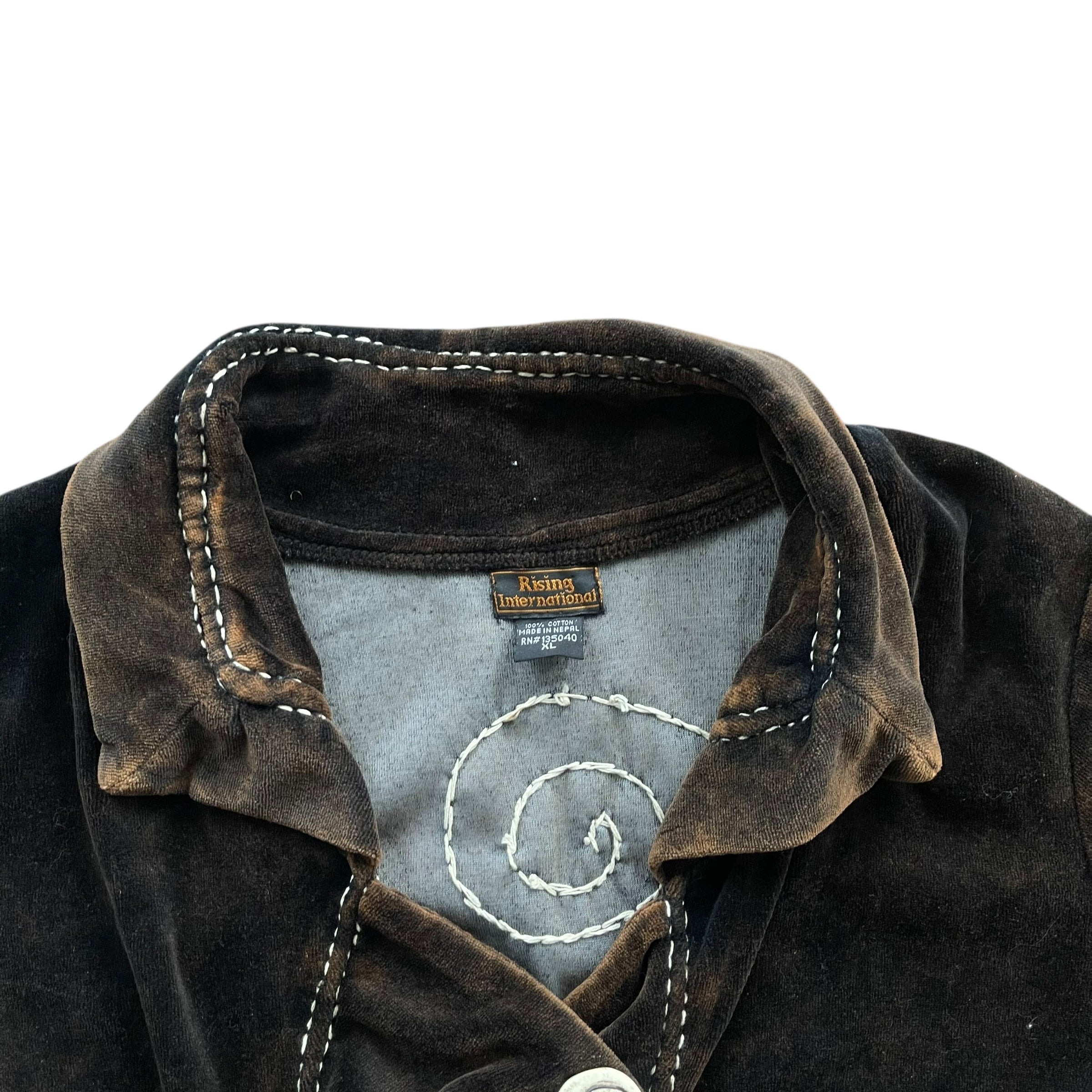 Y2K Rising International Boho Stich Coat