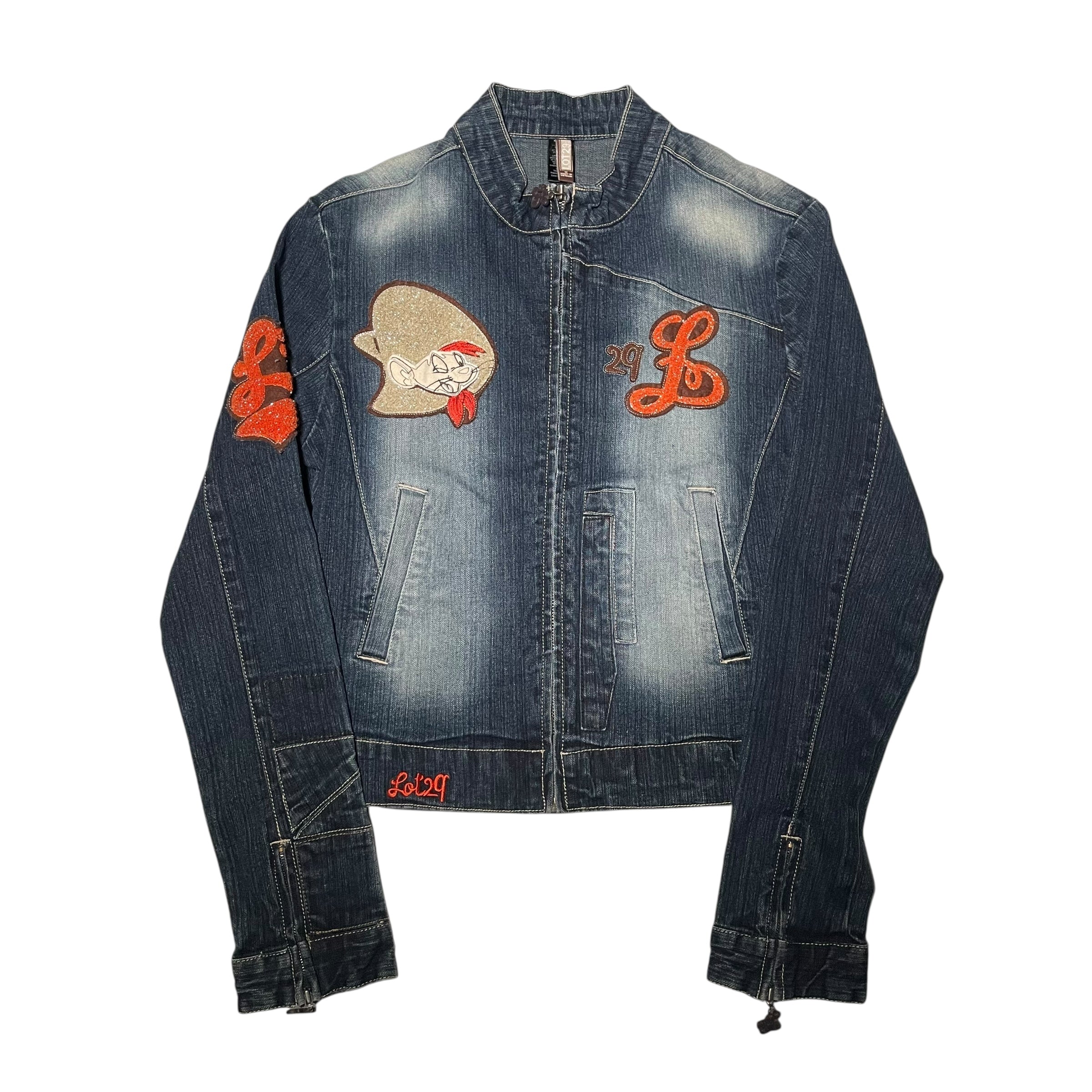 Vintage Y2K Lot29 Speedy Gonzales Denim Jacket