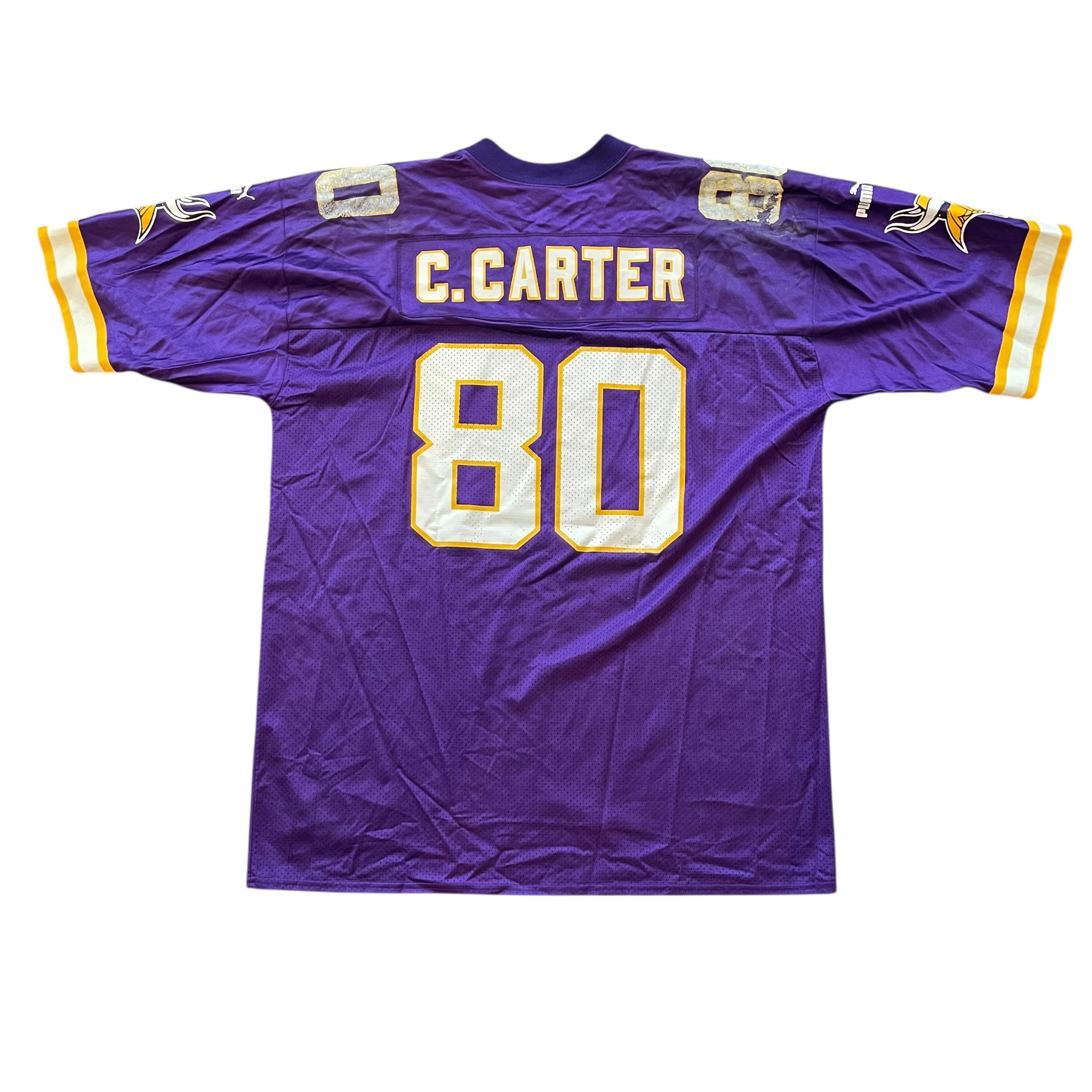 Vintage Cris Carter Minnesota Vikings Puma Jersey