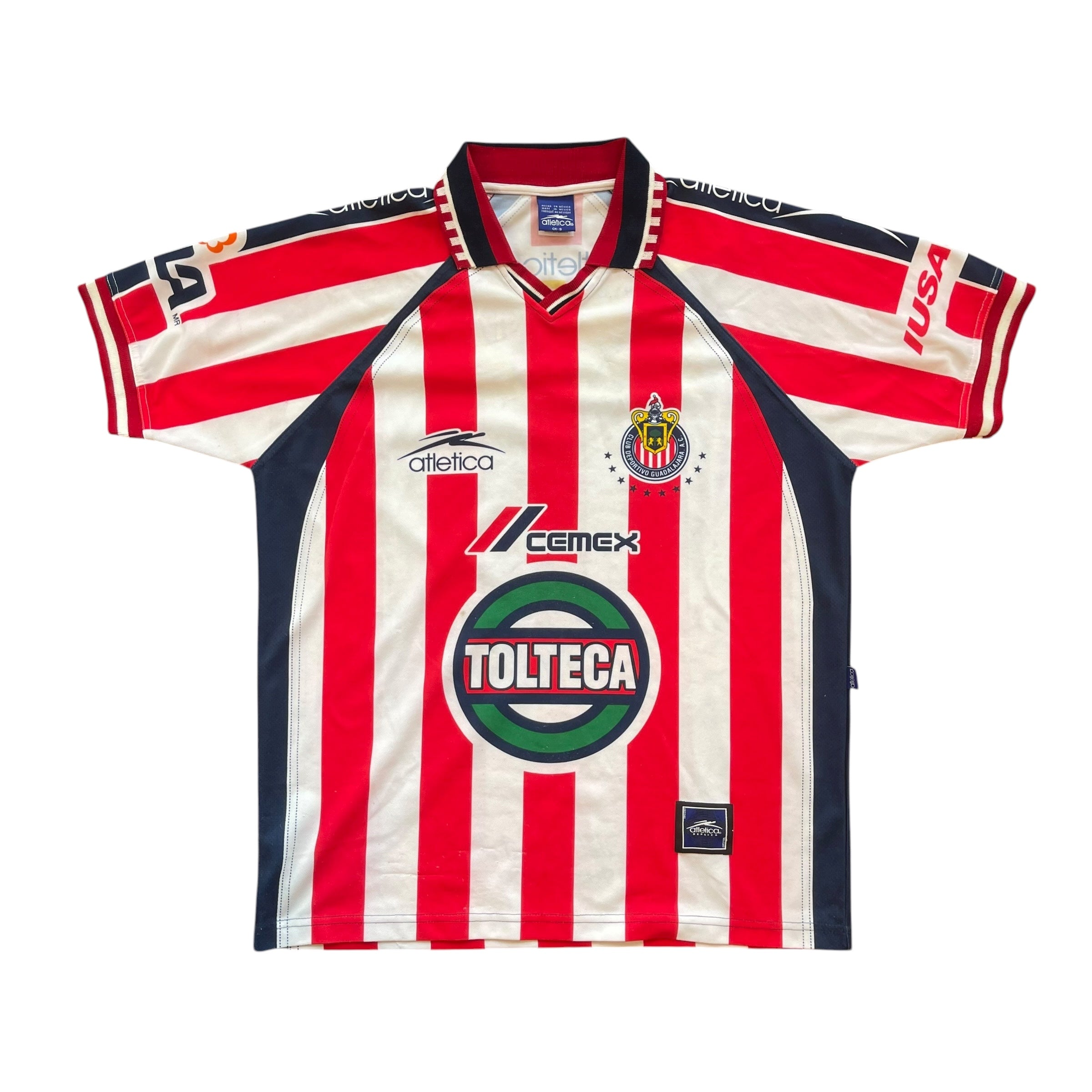 Vintage 1999 Chivas de Guadalajara Atletica Replica Jersey