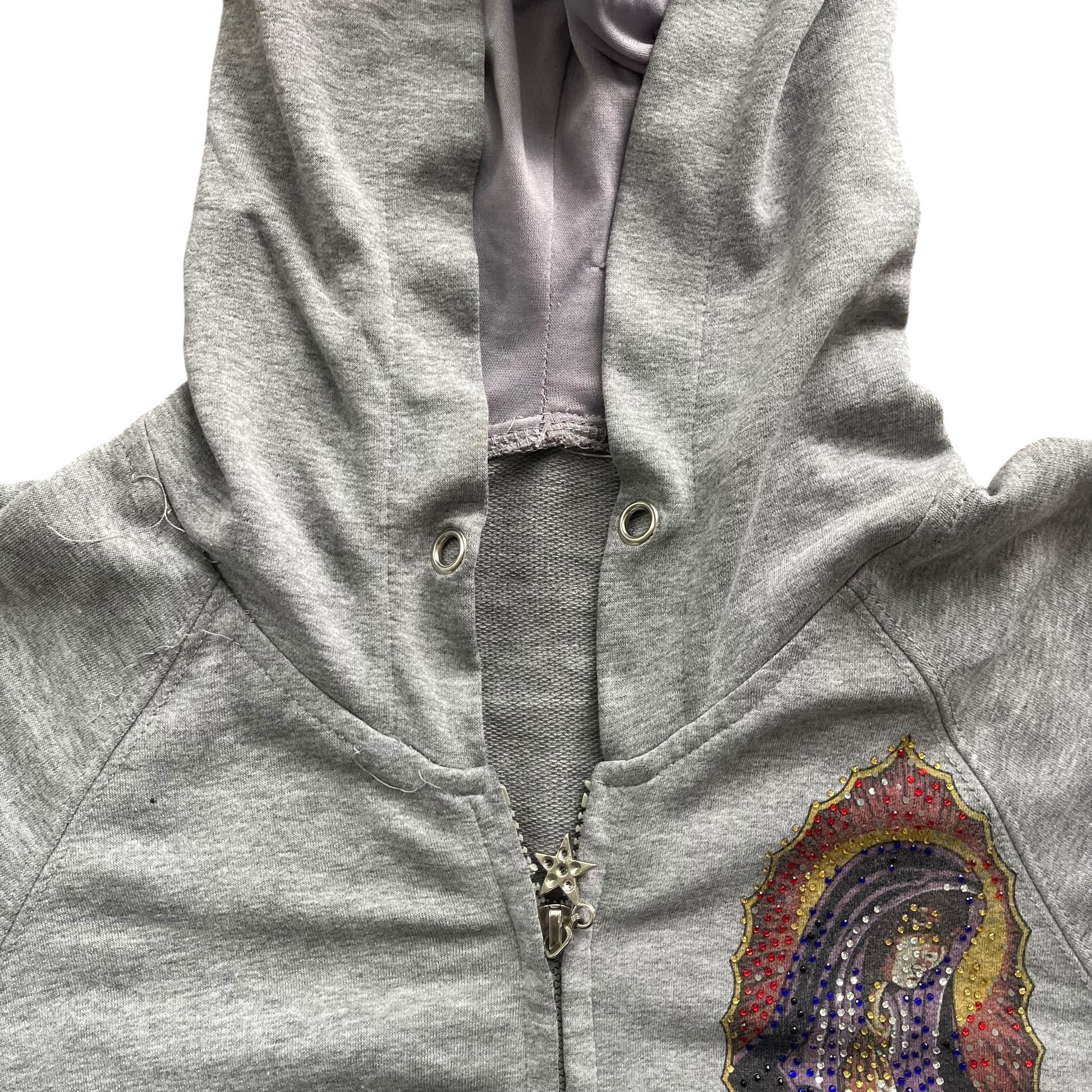 Y2K Our Lady Guadalupe Full-Zip Hoodie