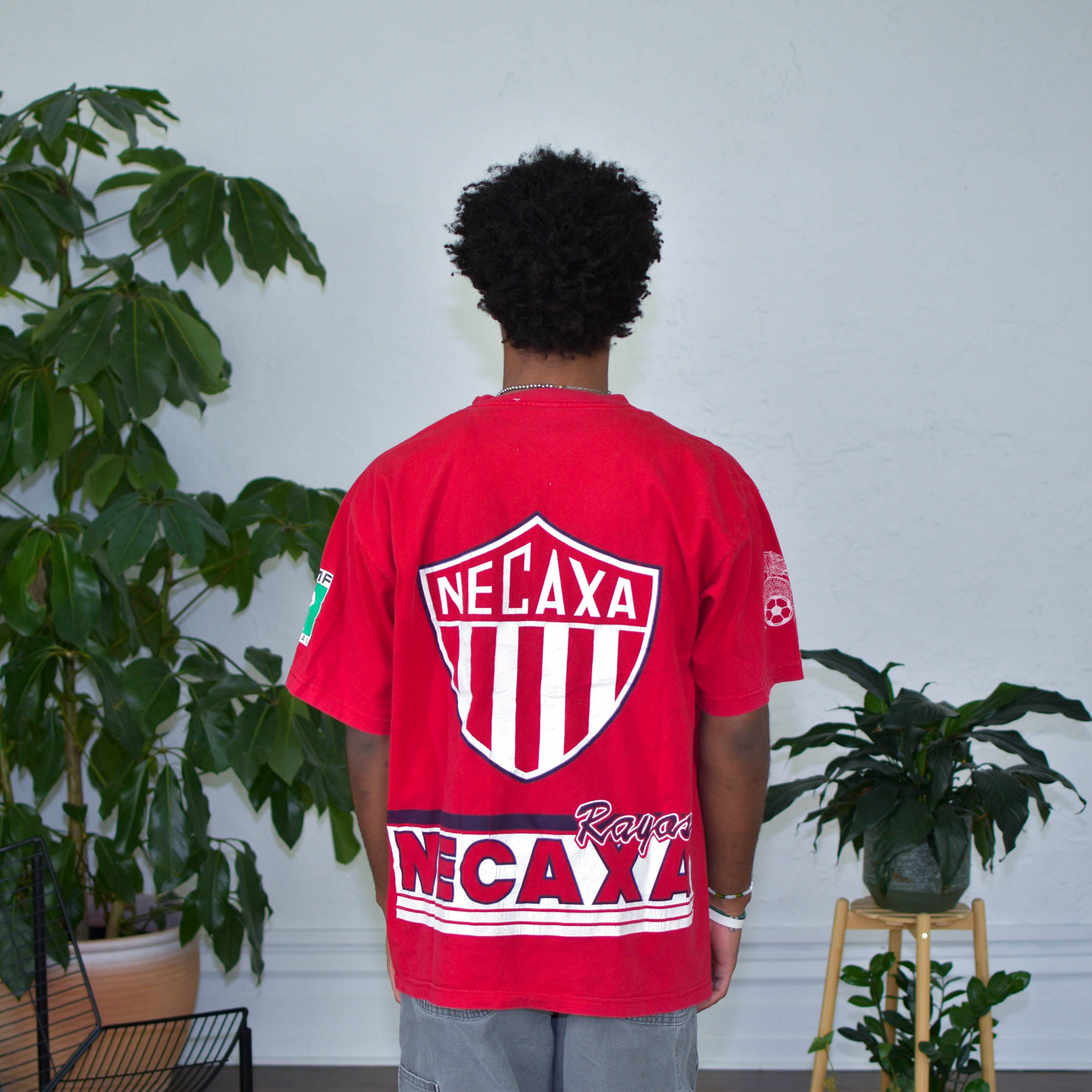90s Vintage Club Necaxa AOP T-Shirt