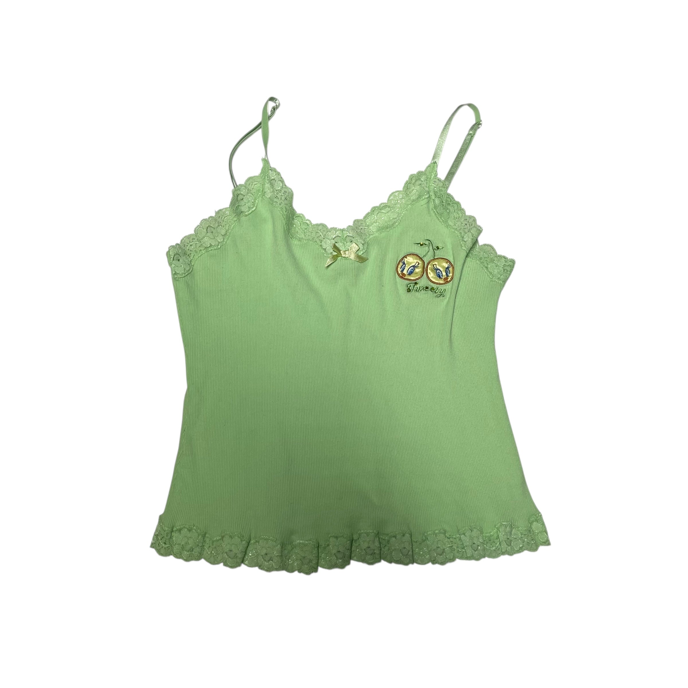 Y2K Green Warner Bros Tweety Tank Top