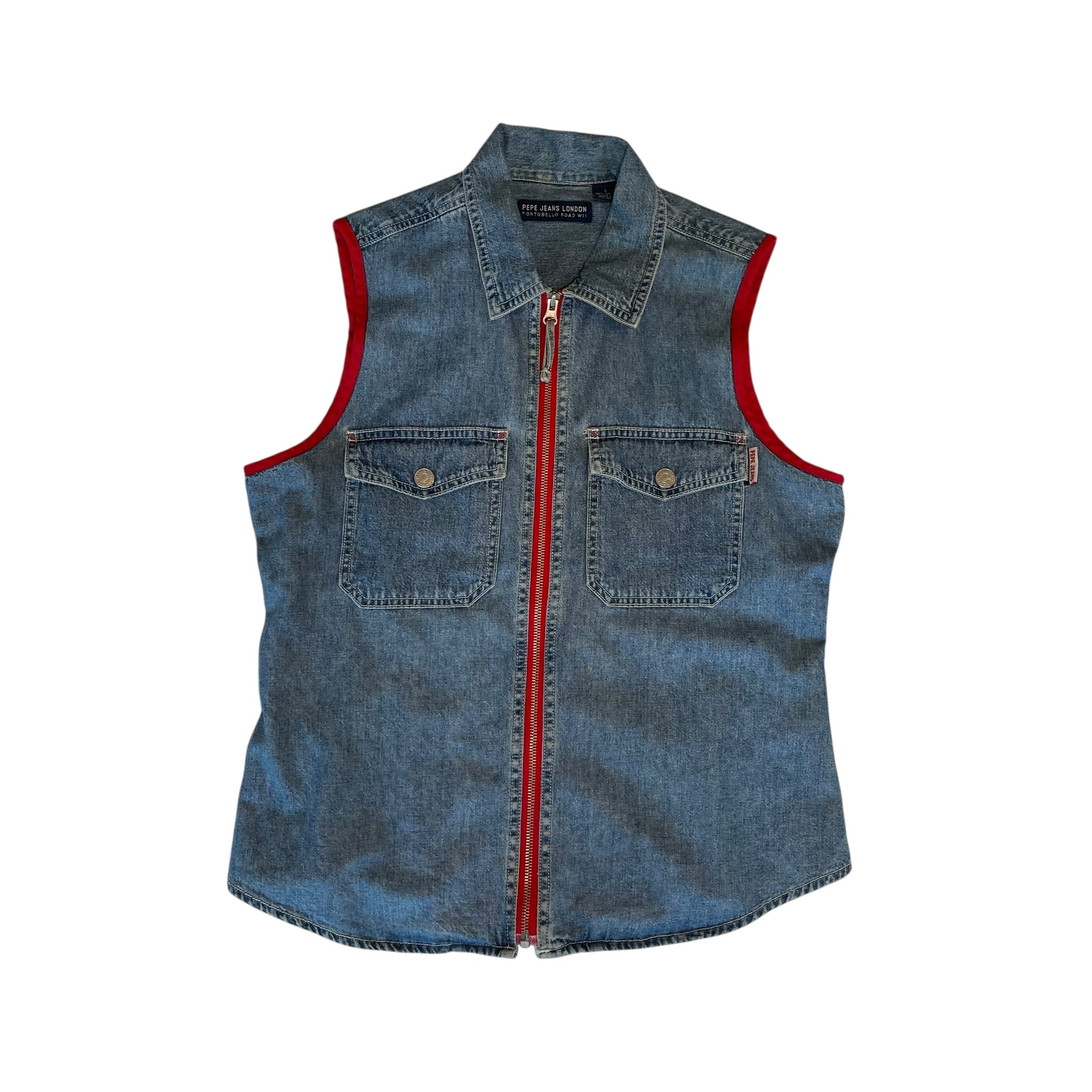 Vintage Pepe Jeans Denim Vest