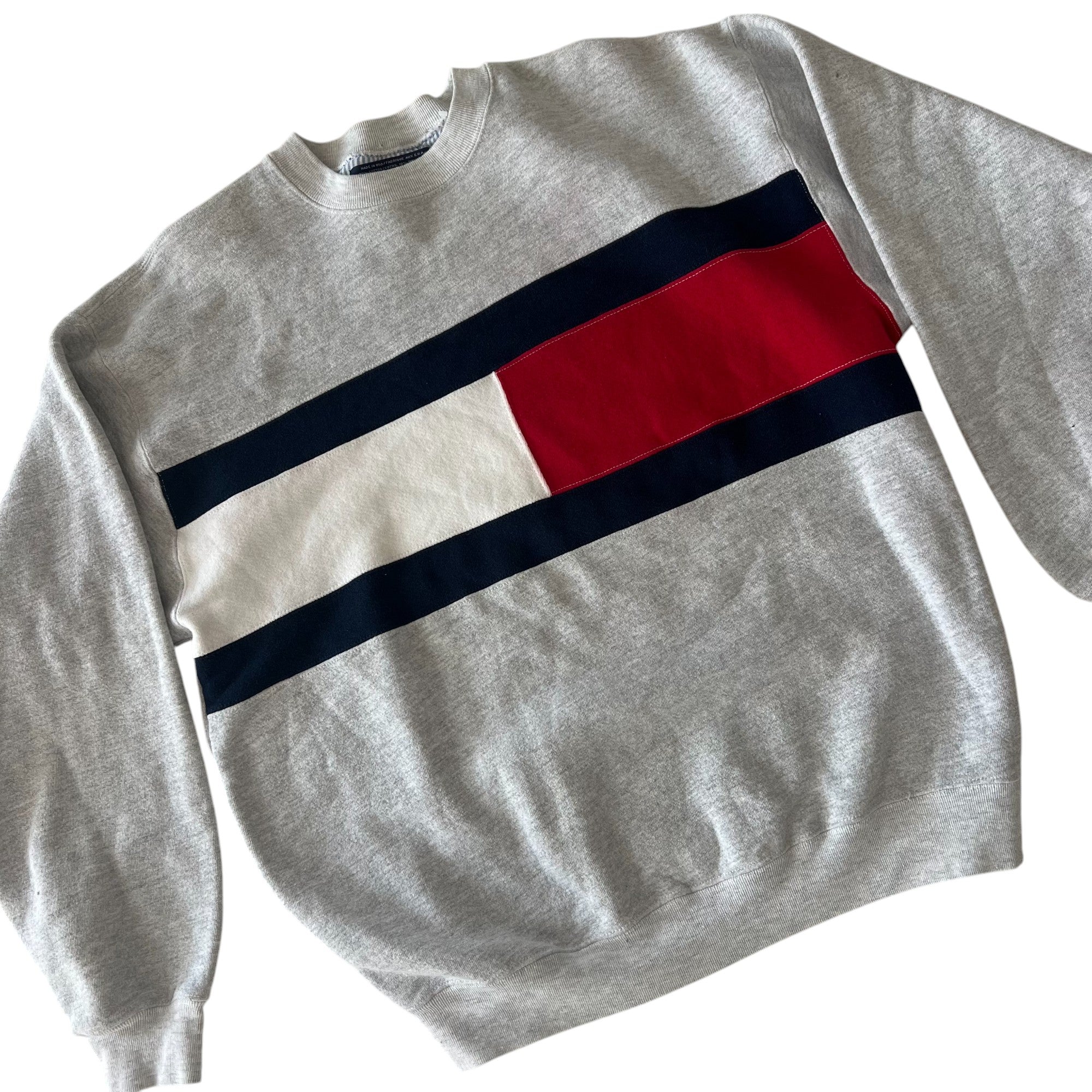 Vintage Tommy Hilfiger Flag Logo Crewneck