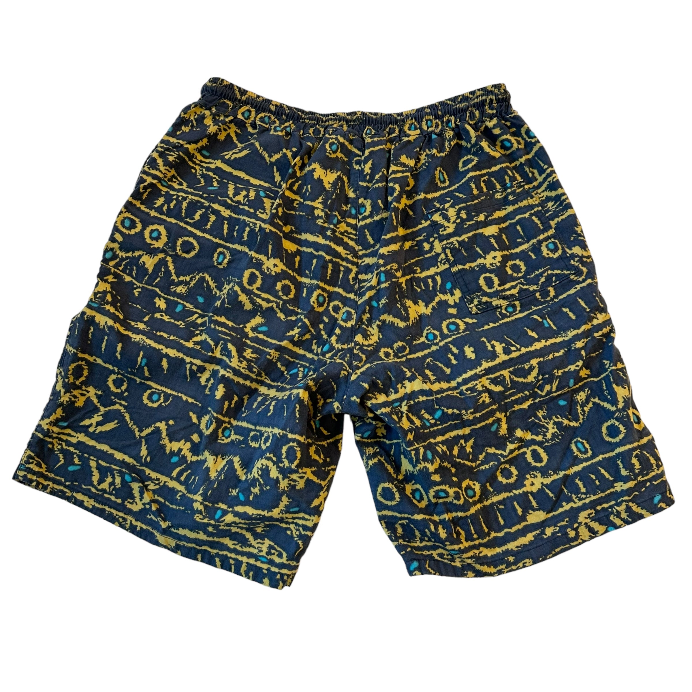 Vintage Patterend Sweat Shorts