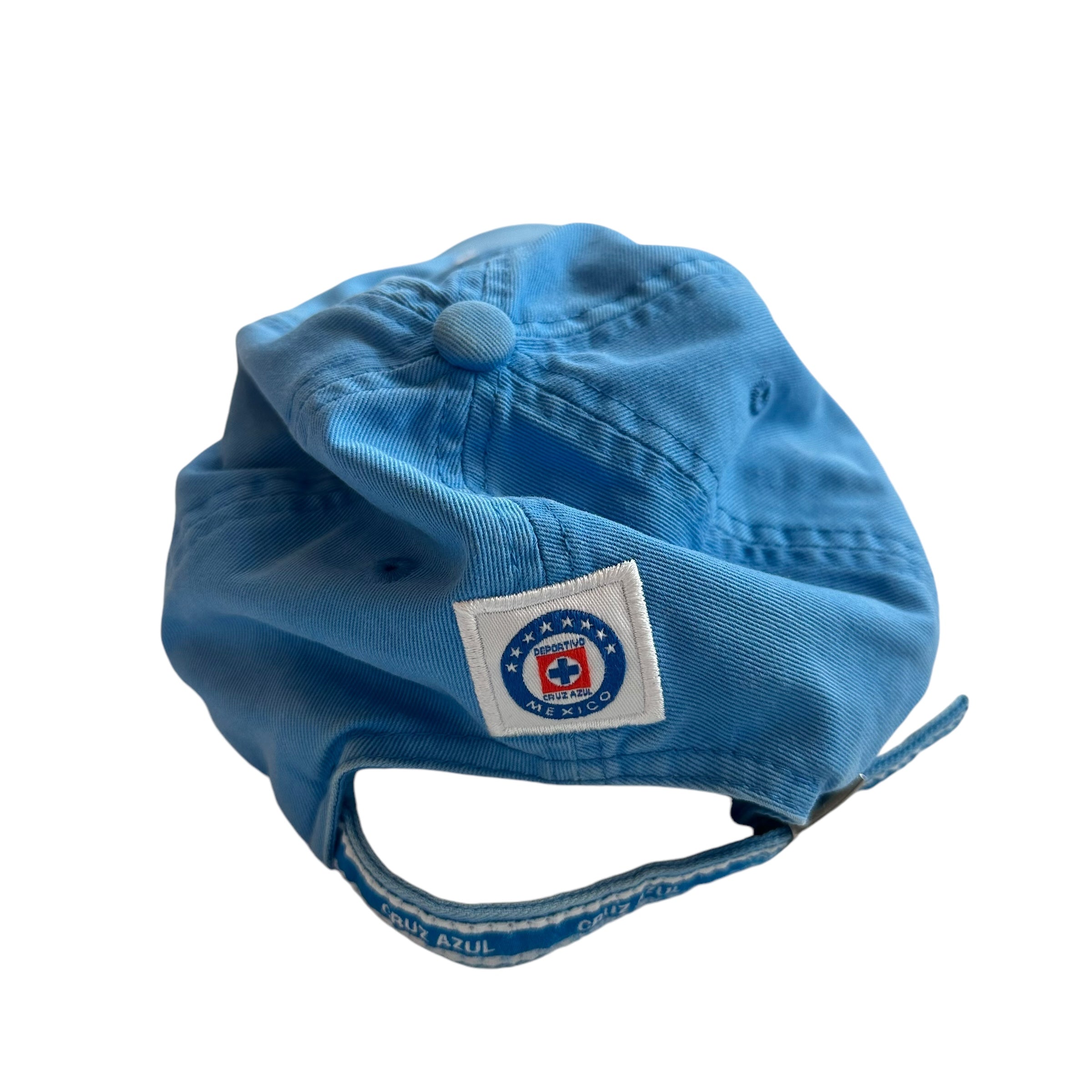 Y2k Cruz Azul Light Blue Embroidered Soccer Hat