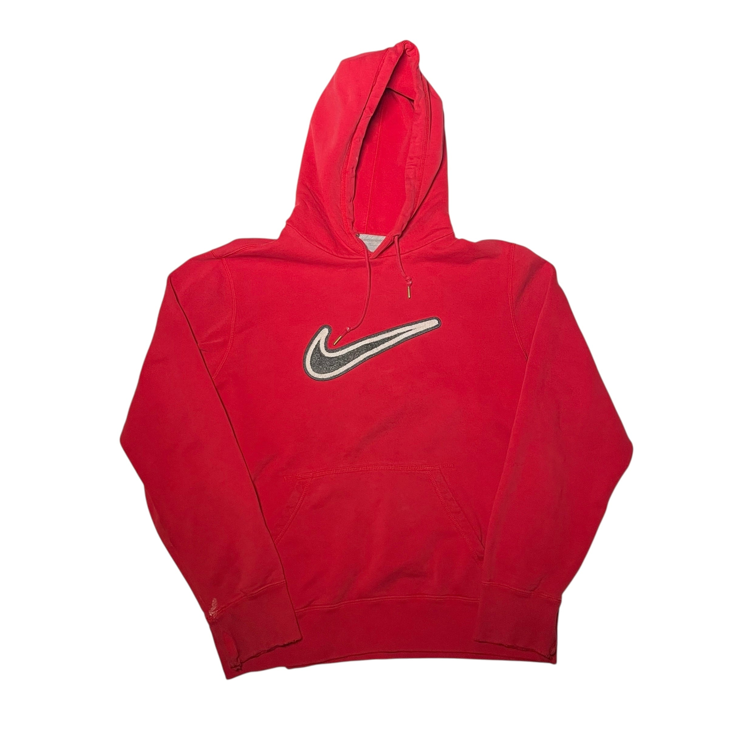 Y2K Red Nike Swoosh Hoodie