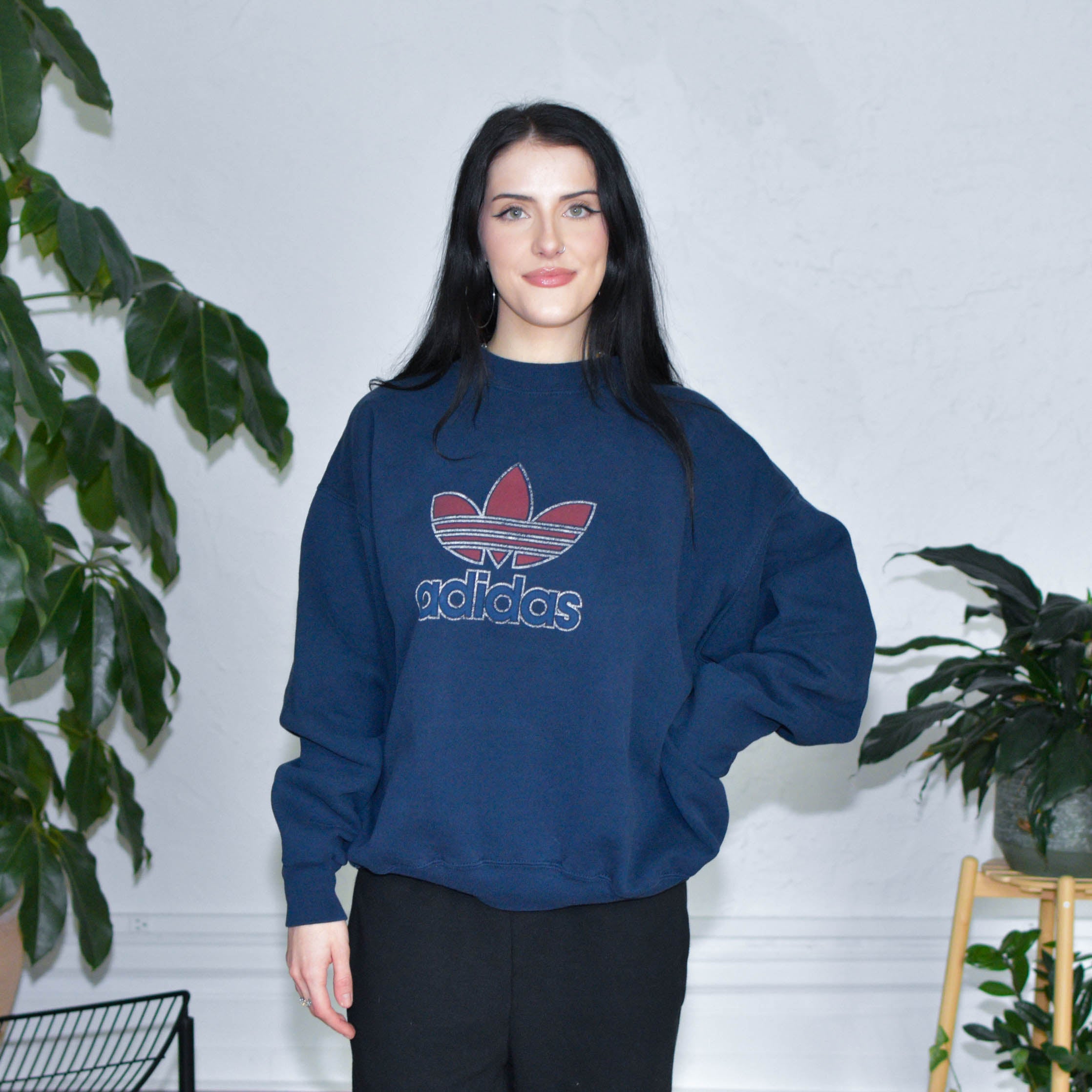 Vintage Adidas Graphic Crewneck