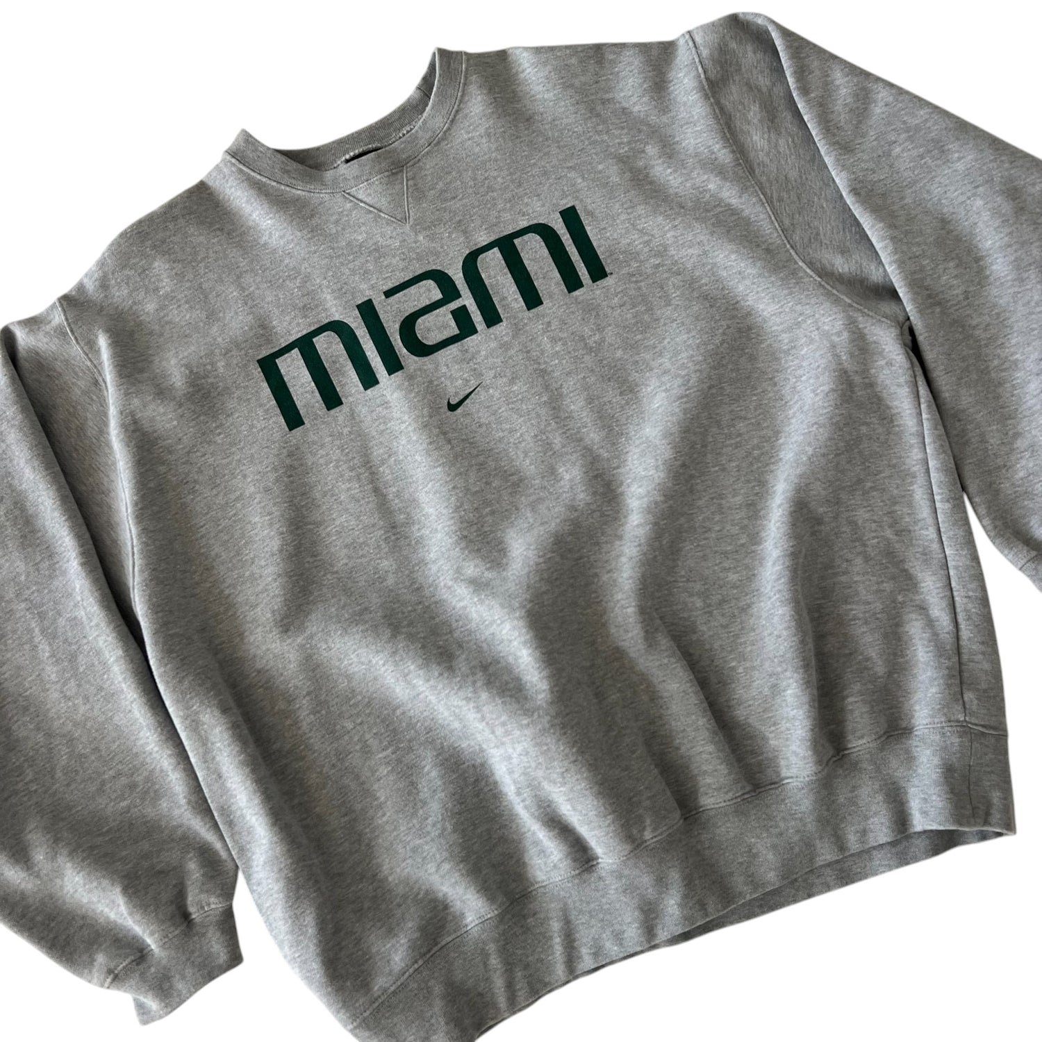 Y2k Nike Miami Crewneck