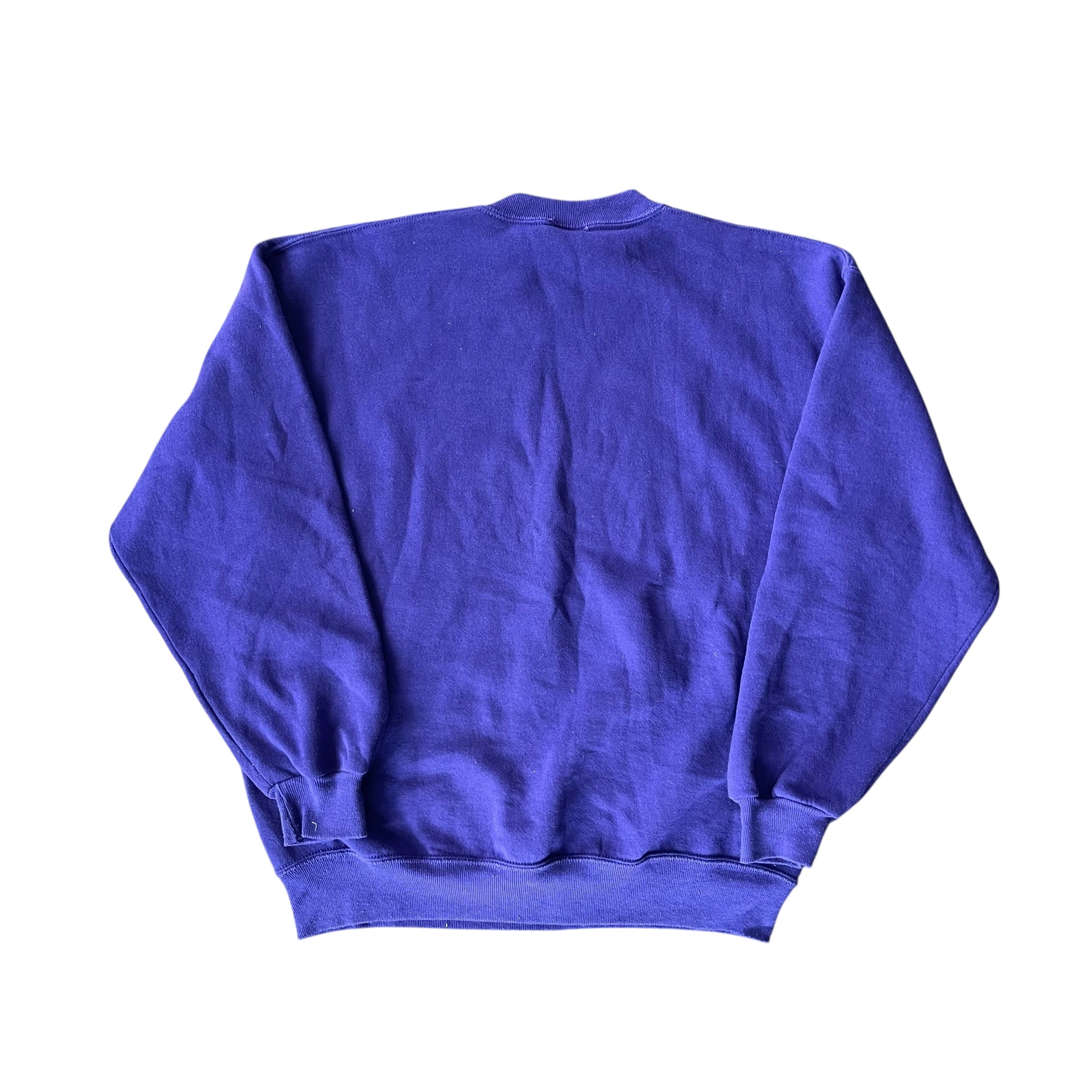 Vintage 1993 Minnesota Vikings Purple Spellout Crewneck