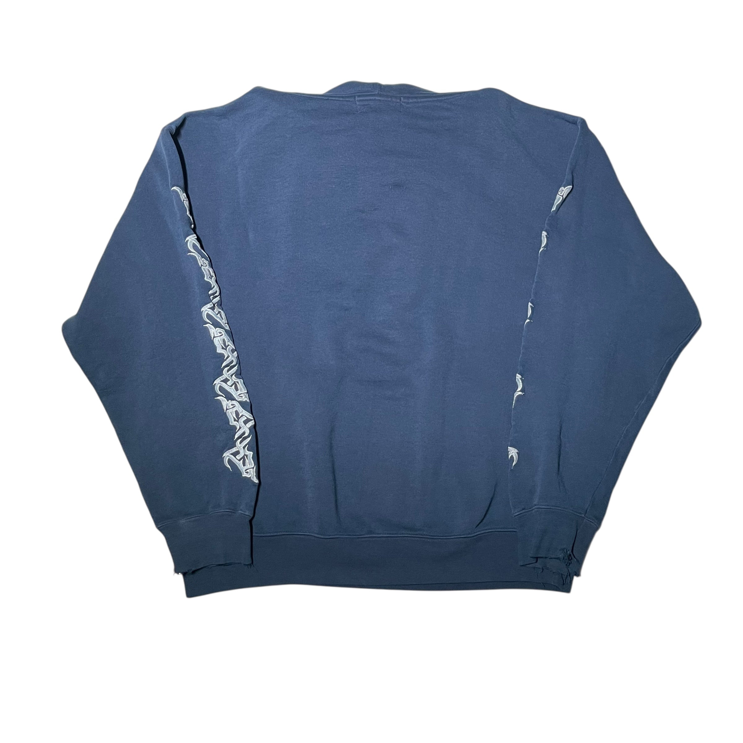 Vintage Y2K Sapphire Lounge Navy Hoodie